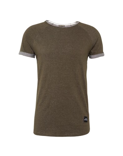 Review Shirt RGLN STRUCSTRIPE khaki