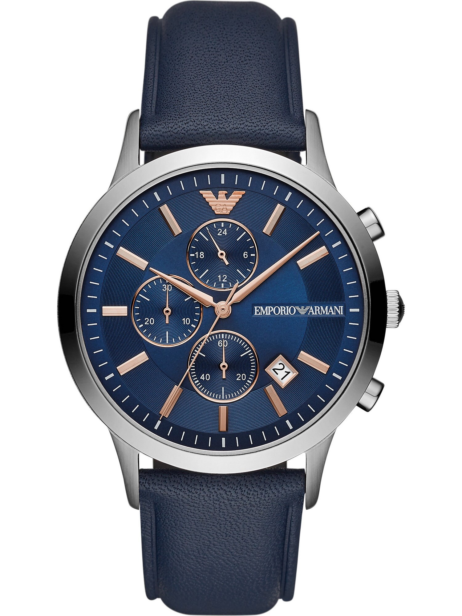 Emporio Armani Armbanduhr ''''AR11216'''' nachtblau