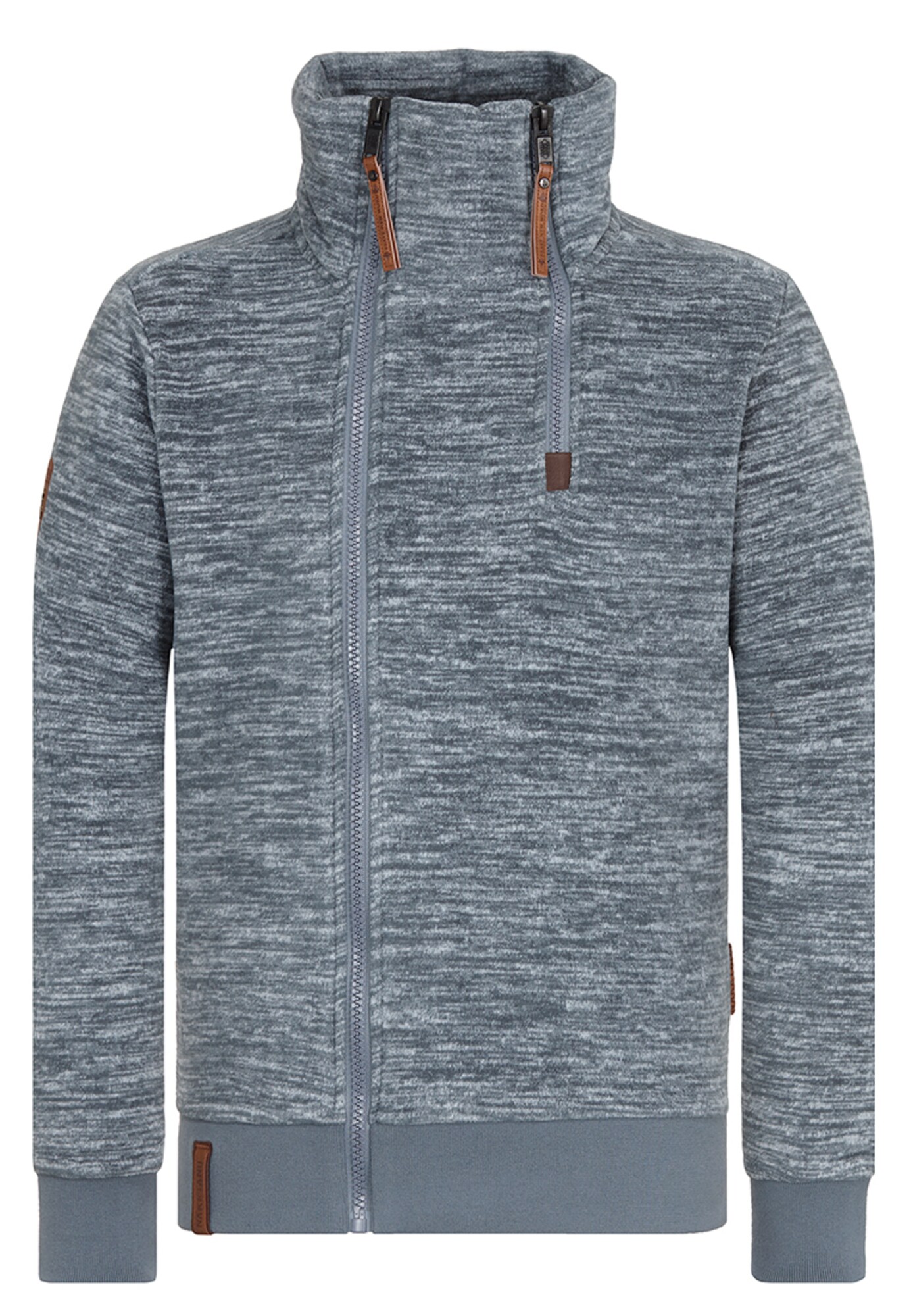 Naketano Zipped Jacket Schnitzelpopizel III graumeliert