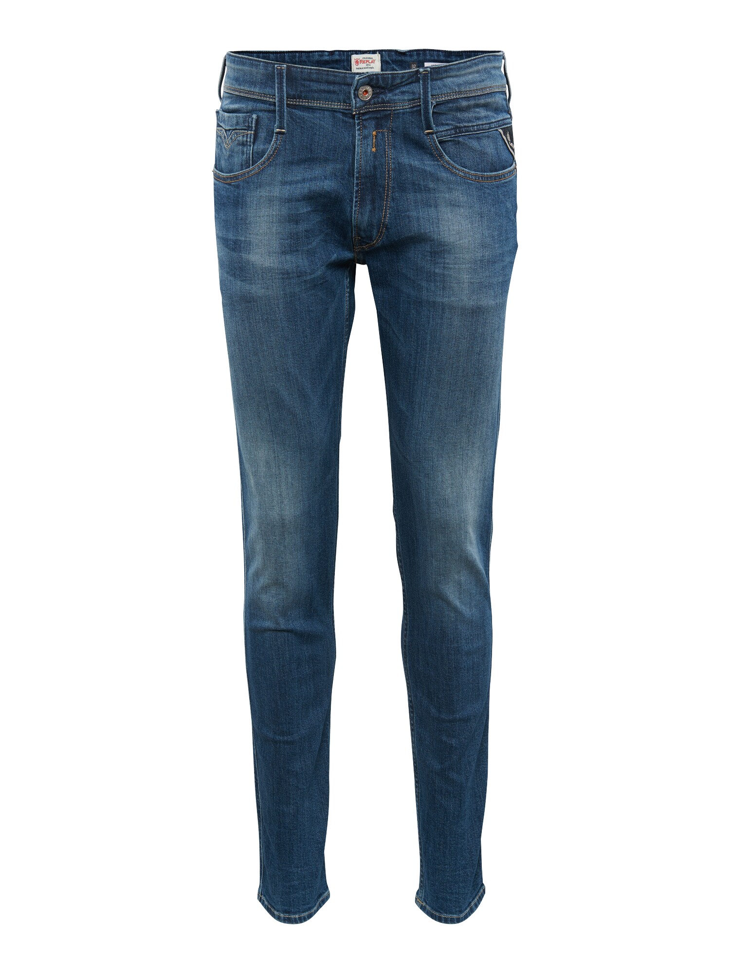 REPLAY Jeans im Used-Style ''''Anbass'''' blue denim