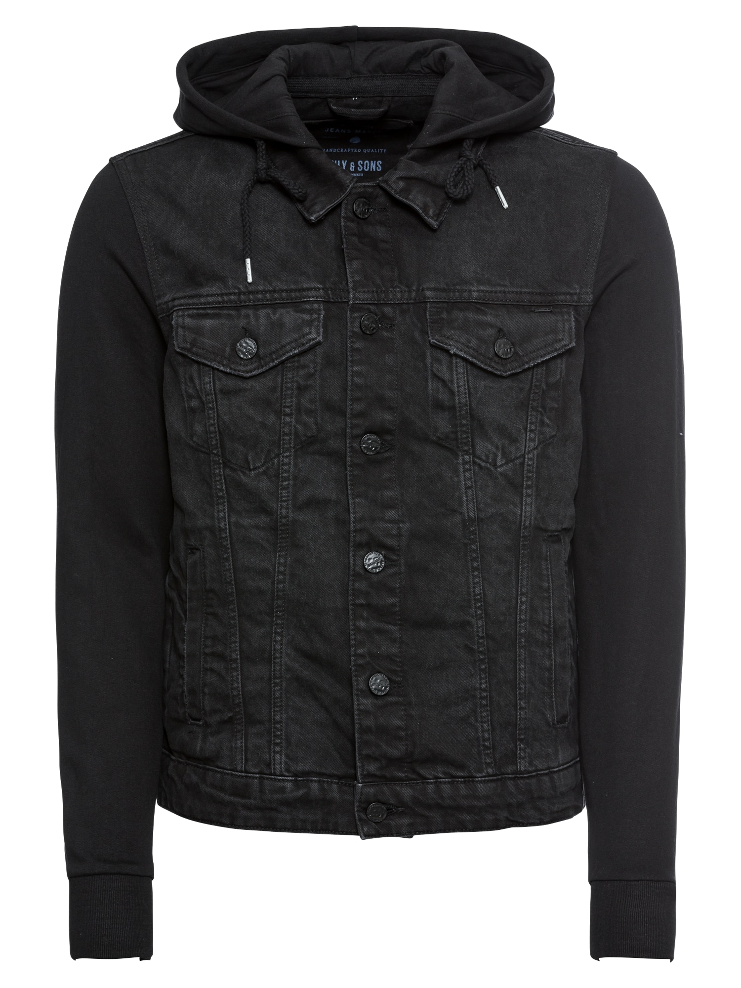 Only & Sons Jacke TRUCKER black denim