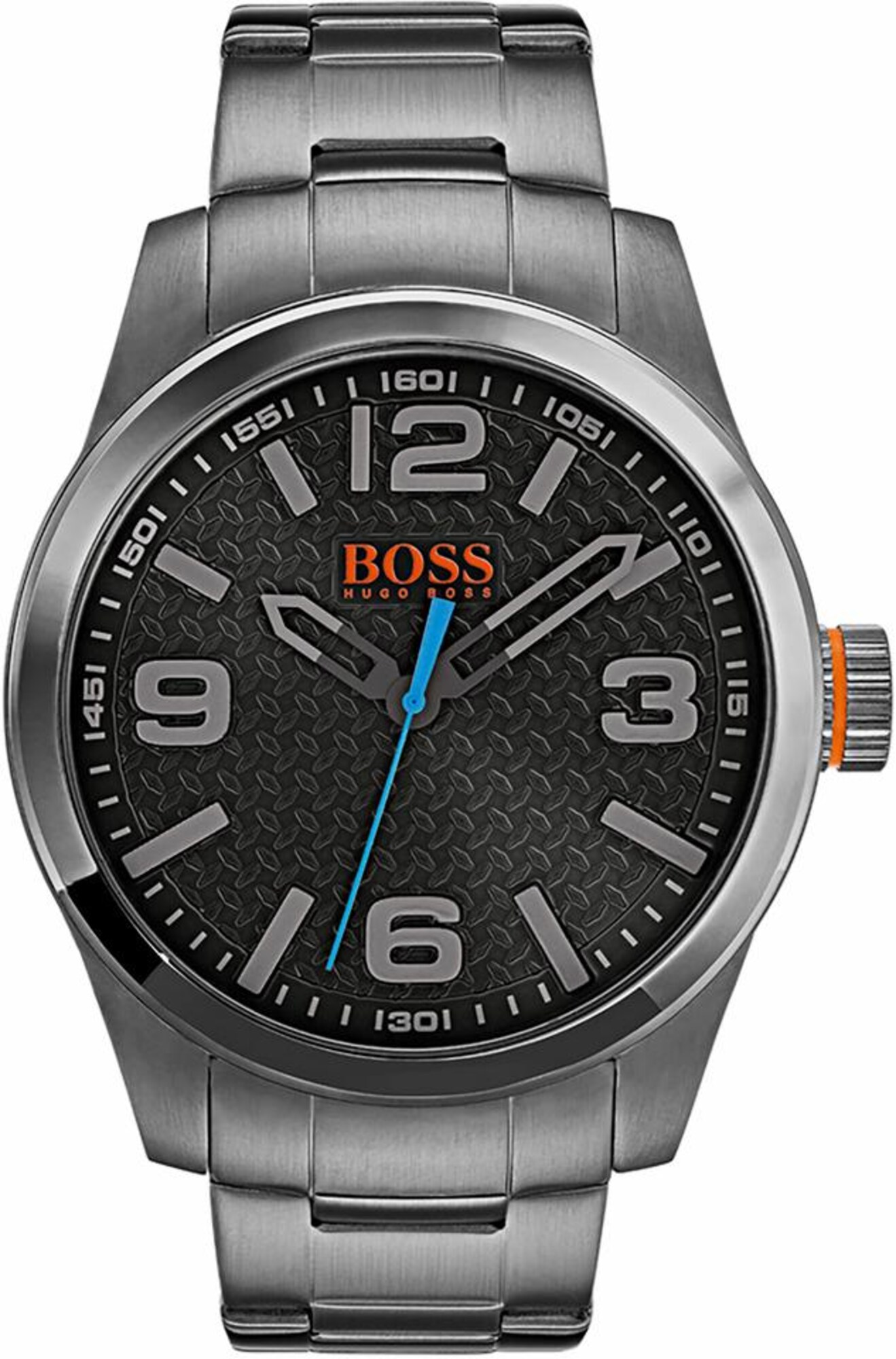 BOSS Quarzuhr PARIS dunkelgrau