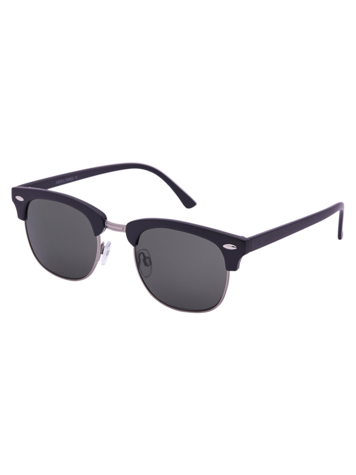 JACK & JONES Sonnenbrille schwarz / silber