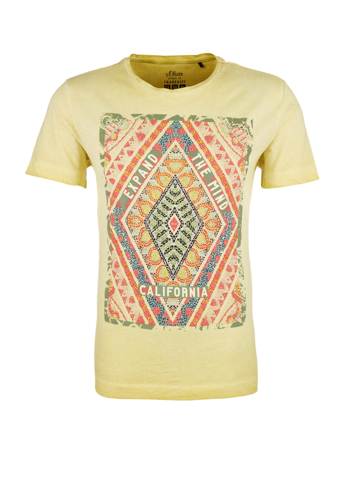 S.Oliver RED LABEL T-Shirt hellgelb