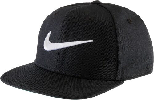 NIKE NIKE SWOOSH PRO - BLUE Cap schwarz / weiß