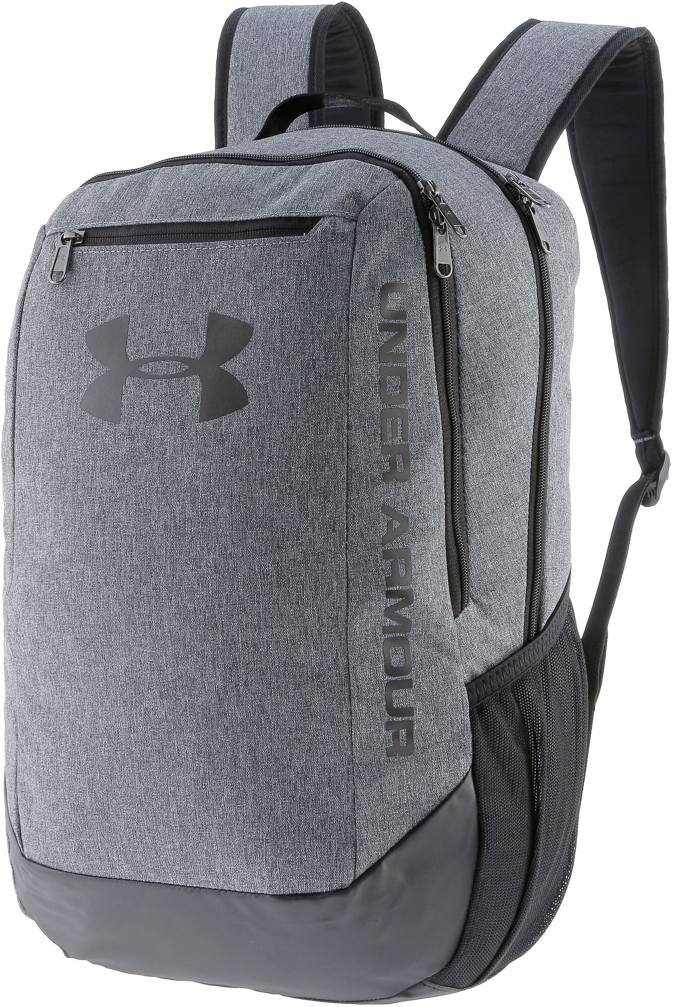 UNDER ARMOUR Hustle Sporttasche Herren grau / schwarz