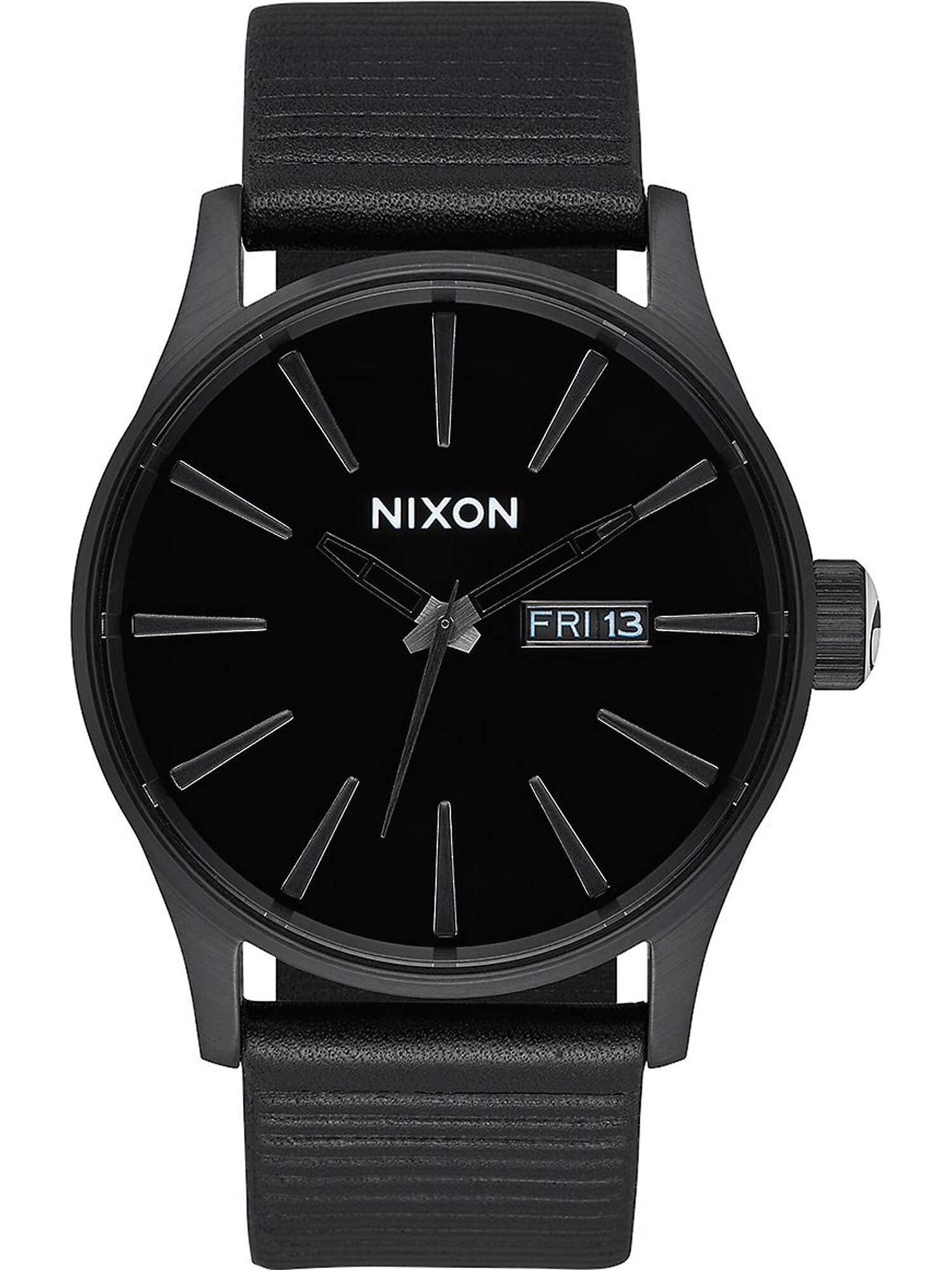 Nixon Armbanduhr schwarz
