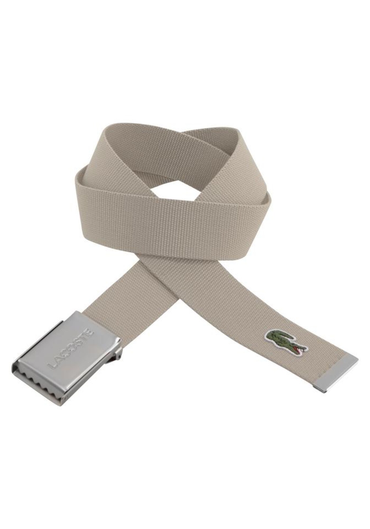 LACOSTE Gürtel dunkelbeige