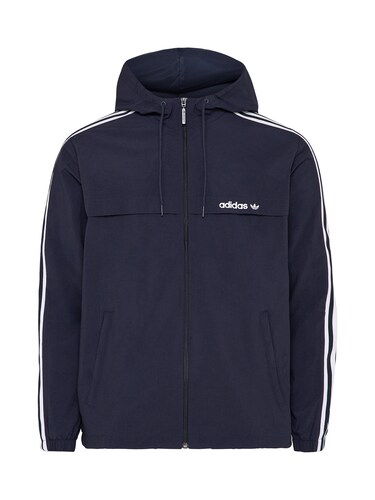 ADIDAS ORIGINALS Jacke 3STRIPED WB dunkelblau / weiß