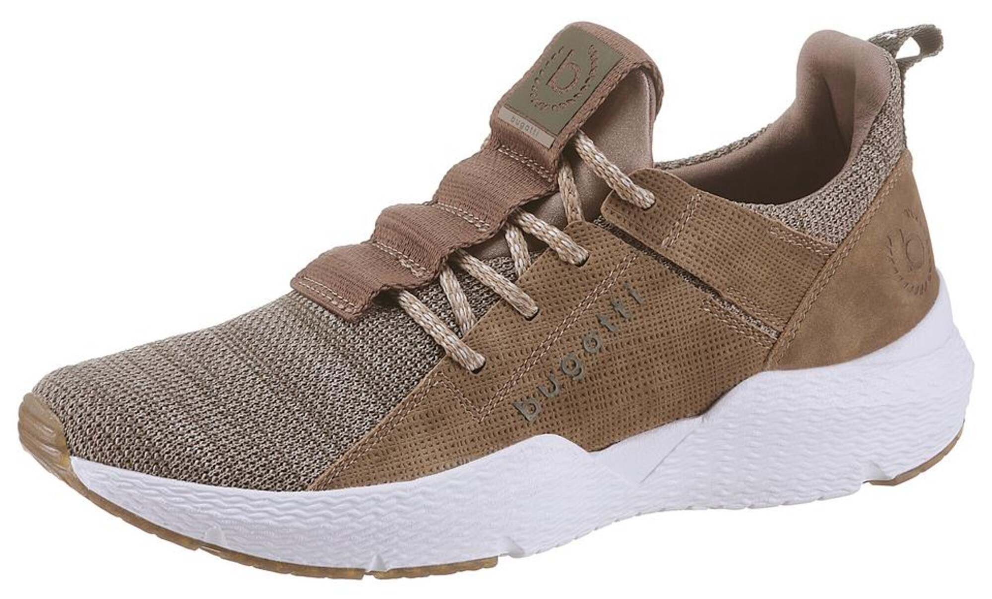 Bugatti Sneaker ''''Exon'''' braun / taupe