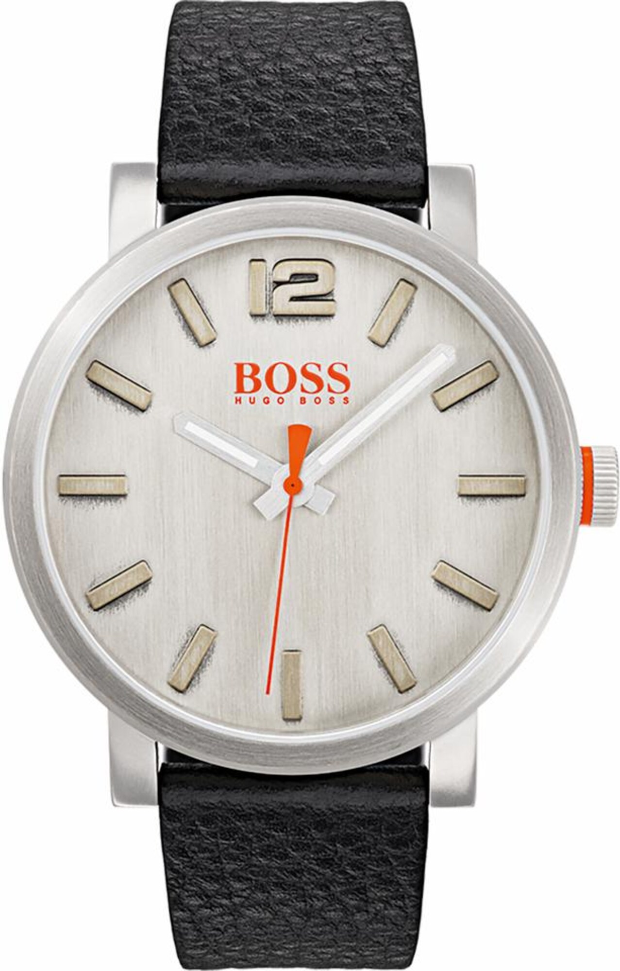 BOSS Quarzuhr BILBAO schwarz / silber