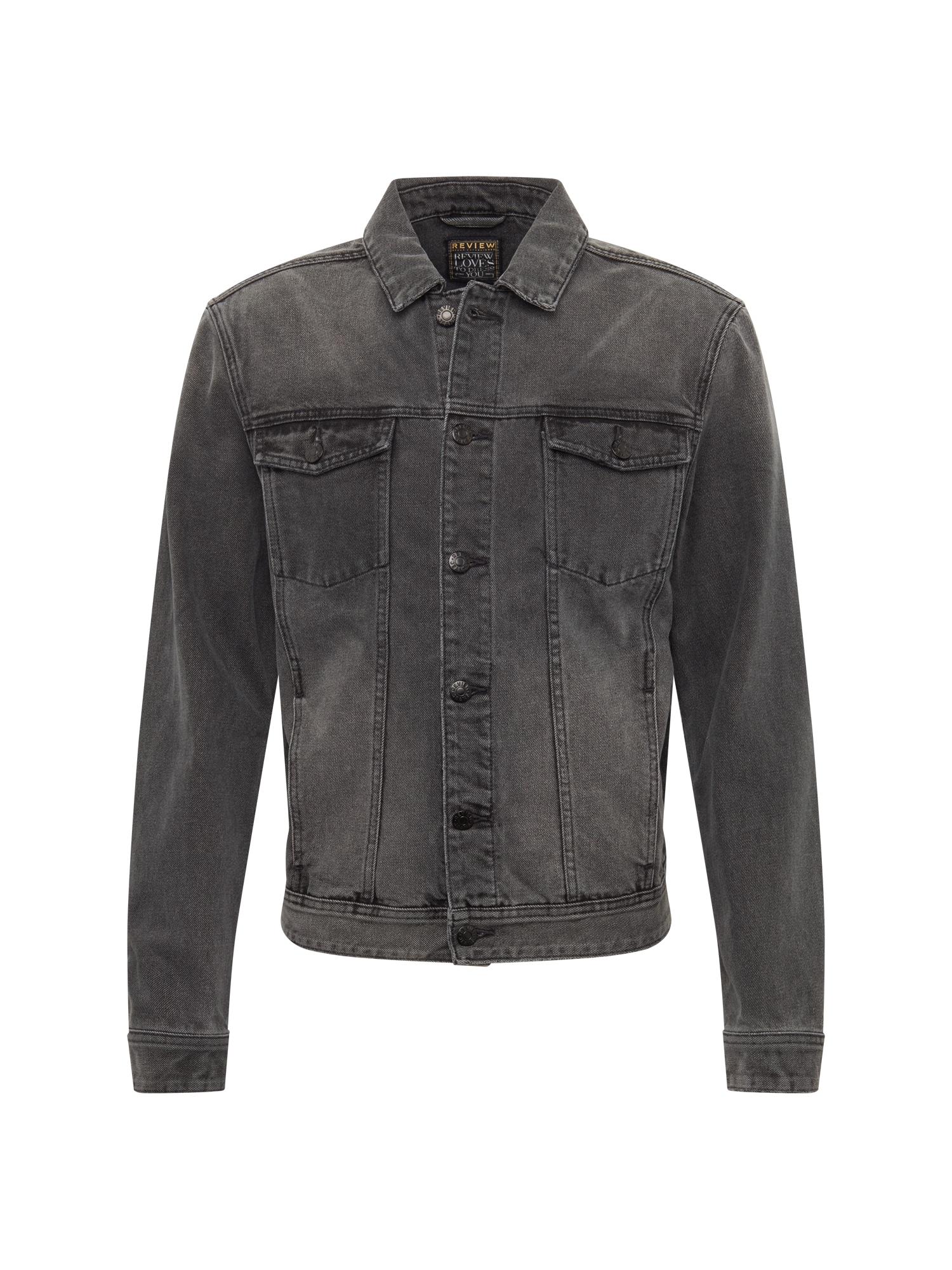 Review Jacke ''''BASC DNM JKT GRY'''' grey denim