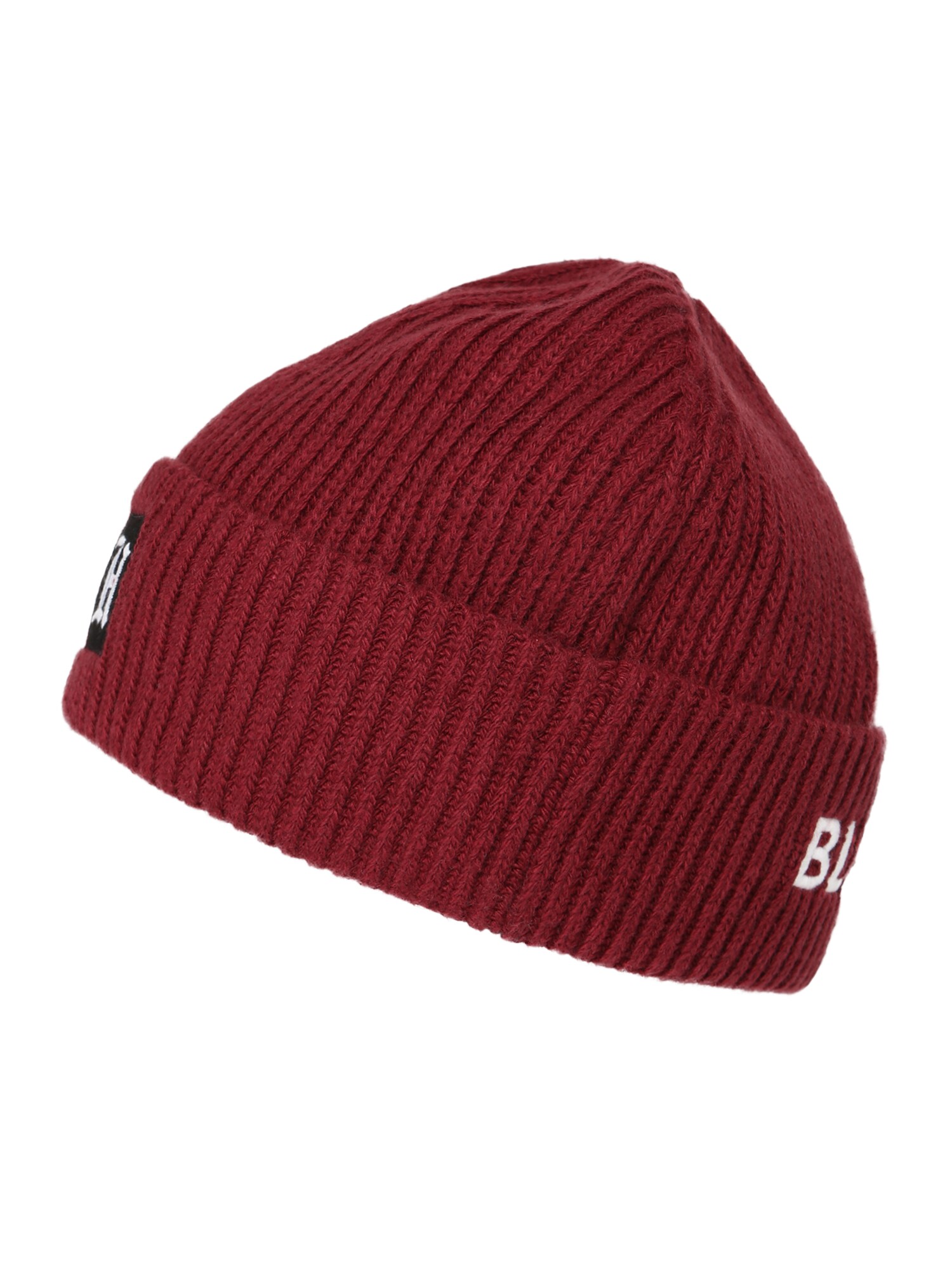 TOMMY HILFIGER Mütze ''''LEWIS HAMILTON RIB BEANIE'''' dunkelrot