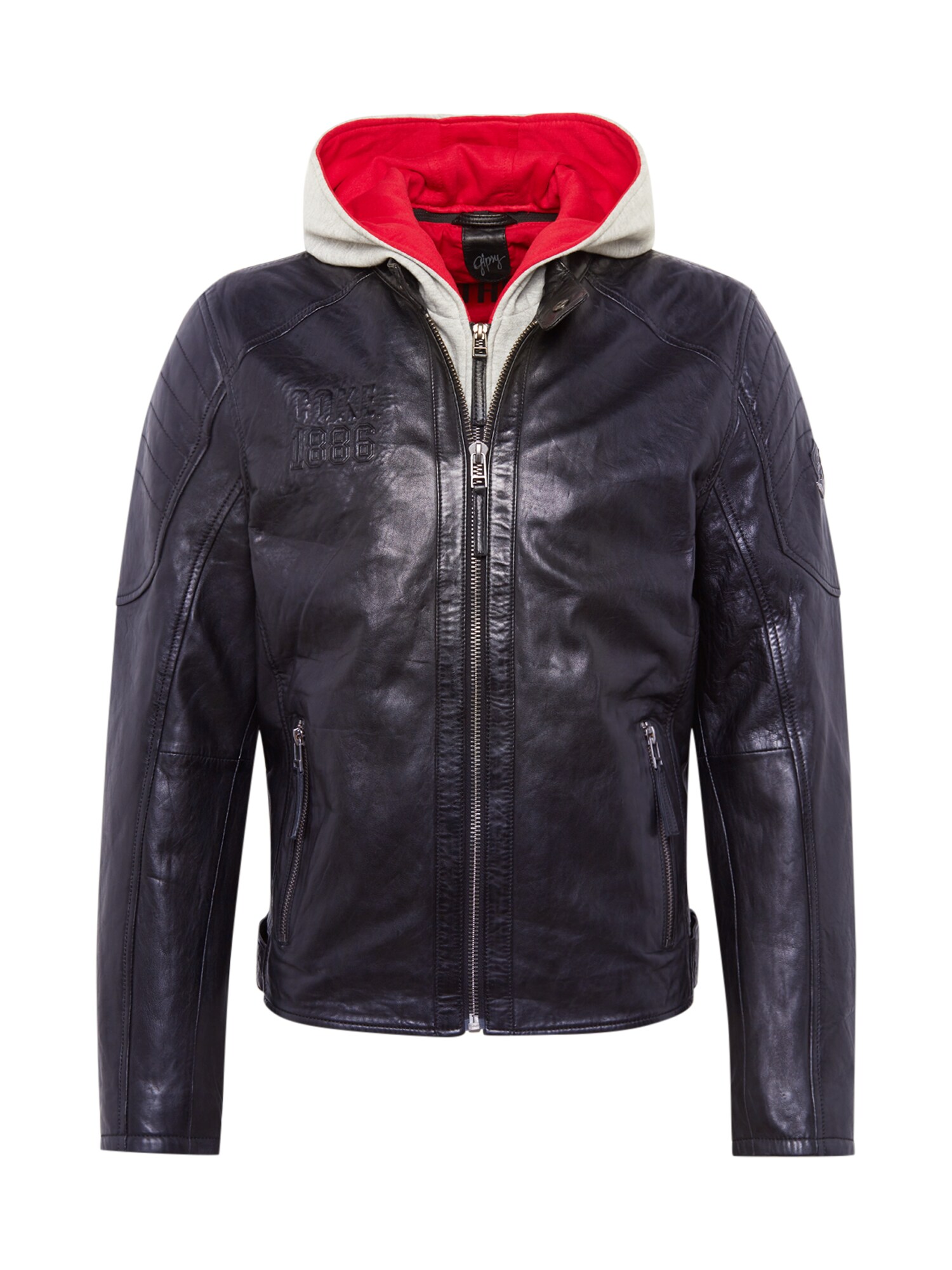 Gipsy Lederjacke ''''CO-18-MSJ-02 NSLV'''' schwarz