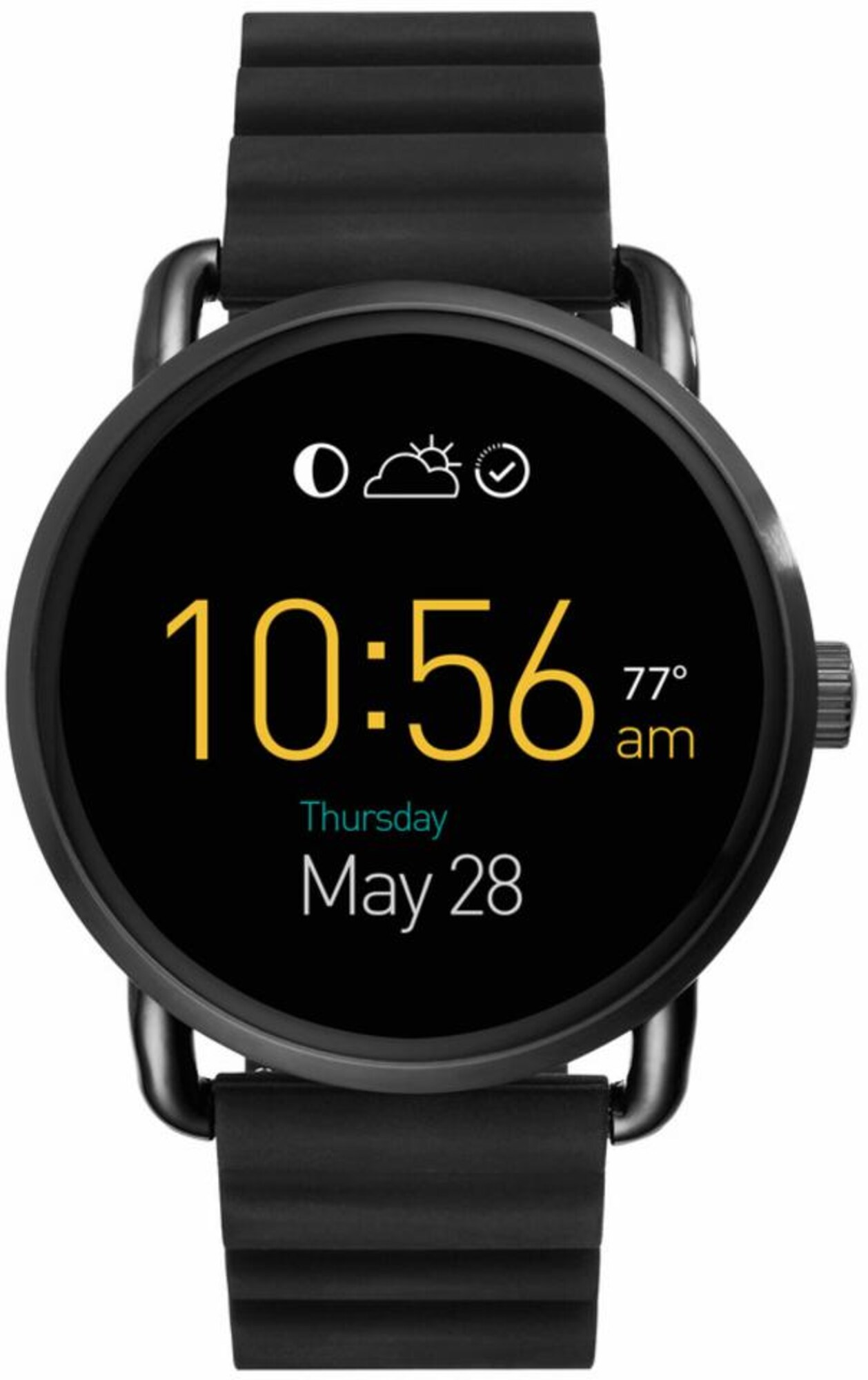 Fossil Q Smartwatch »Q WANDER, FTW2103« schwarz