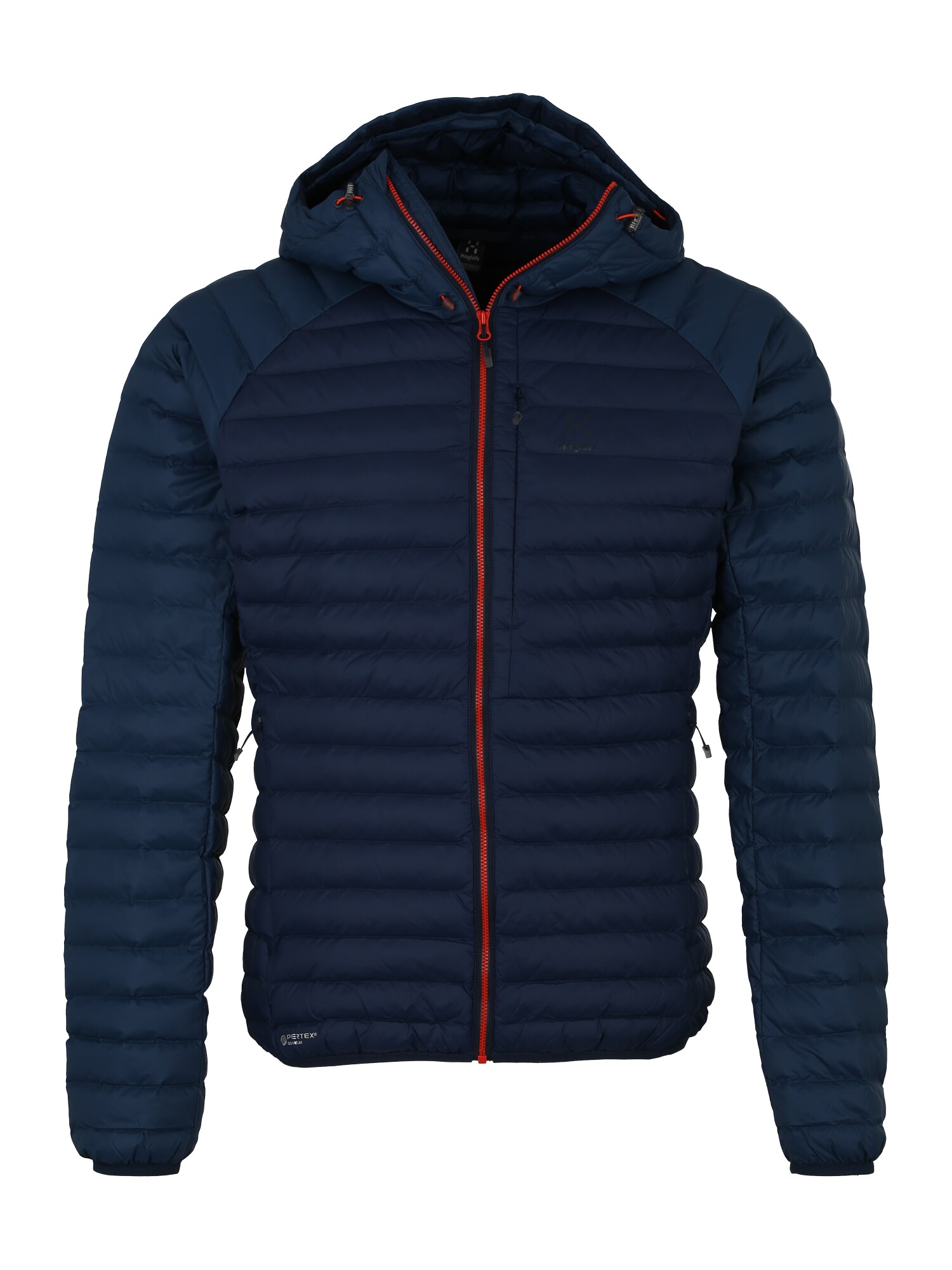 Haglöfs Sport-Jacke ''''Essens Mimic Hood'''' nachtblau / himmelblau / grenadine