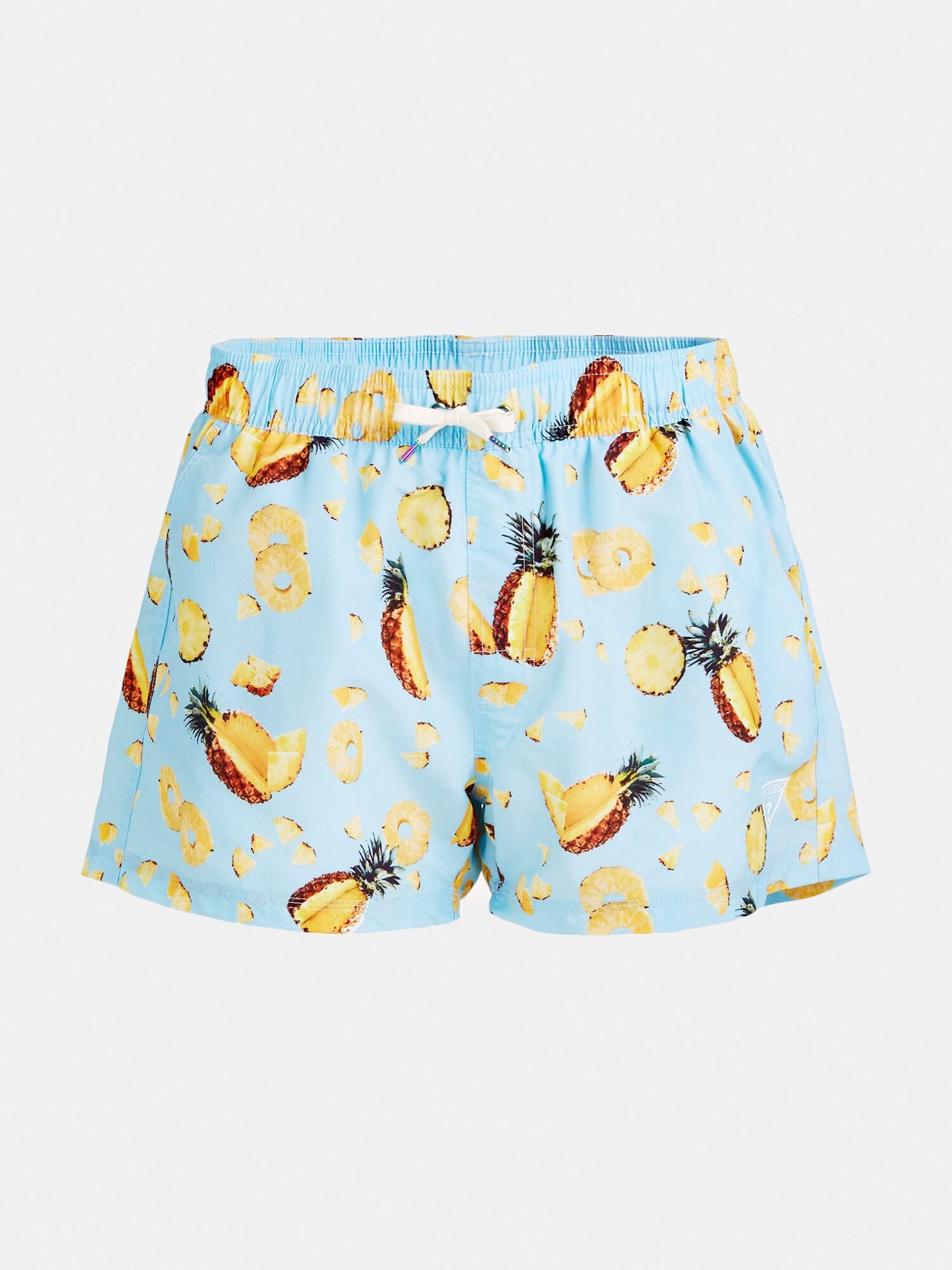 GUESS Badeshorts hellblau / mischfarben