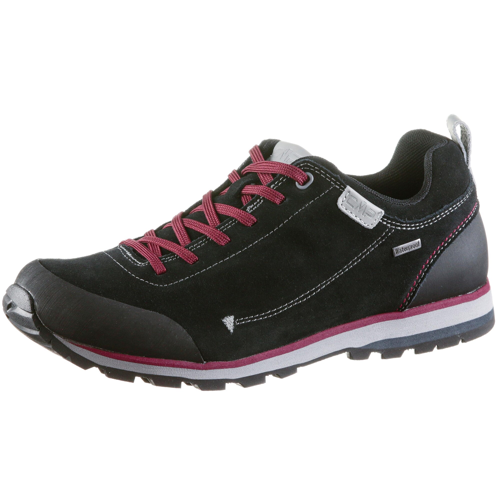 CMP Freizeitschuhe ''''Elettra Low WP'''' dunkelrot / schwarz