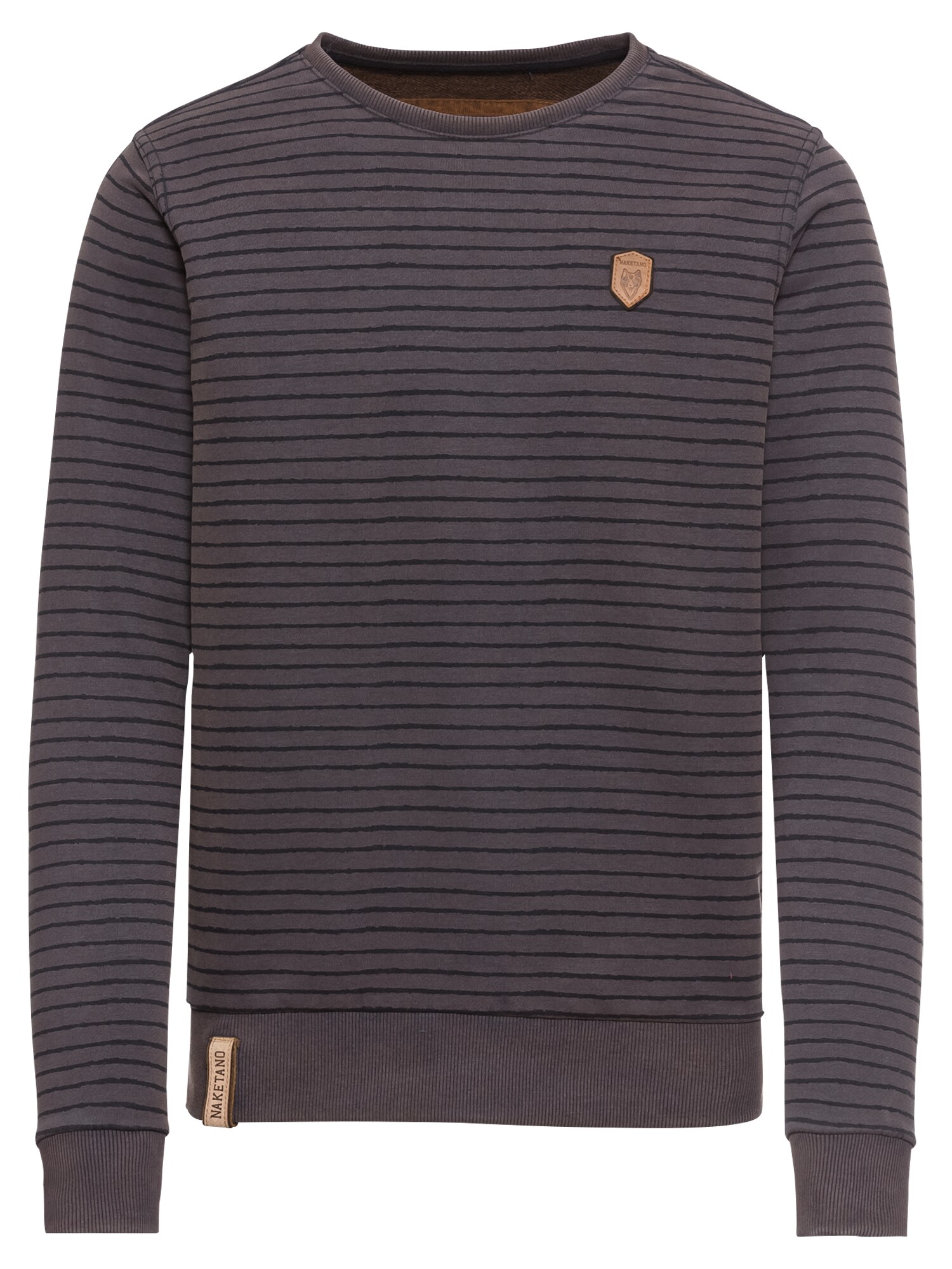 Naketano Sweatshirt Indifference Of Good Men taubenblau