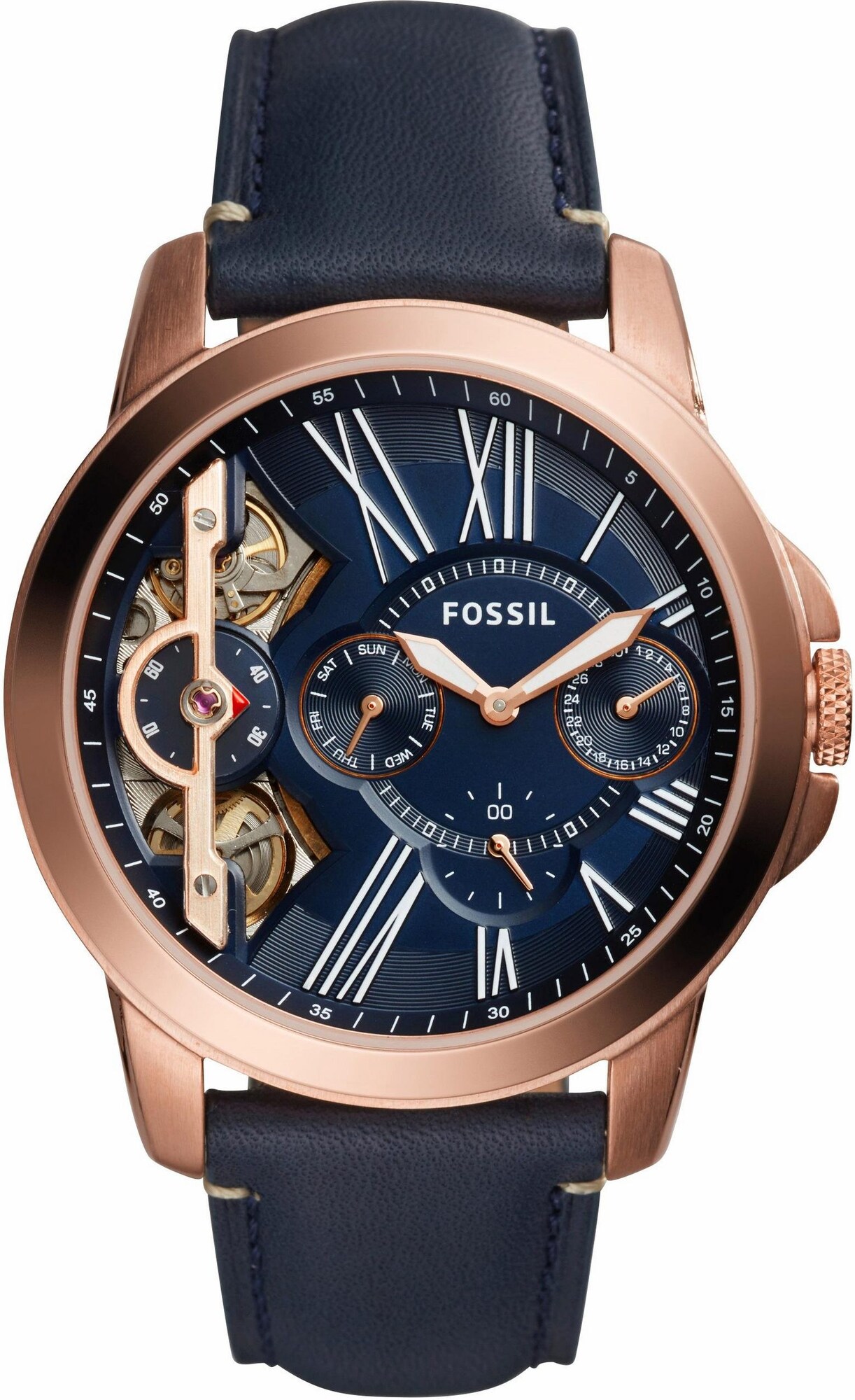 FOSSIL Uhr navy / rosegold