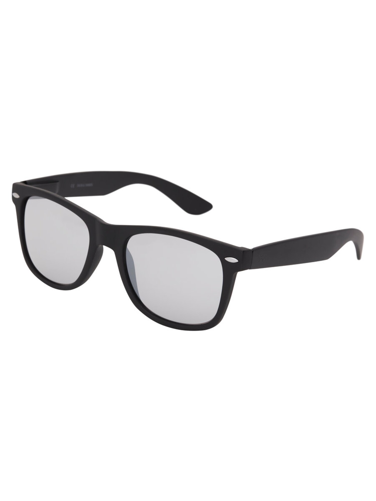 JACK & JONES Sonnenbrille schwarz / silber