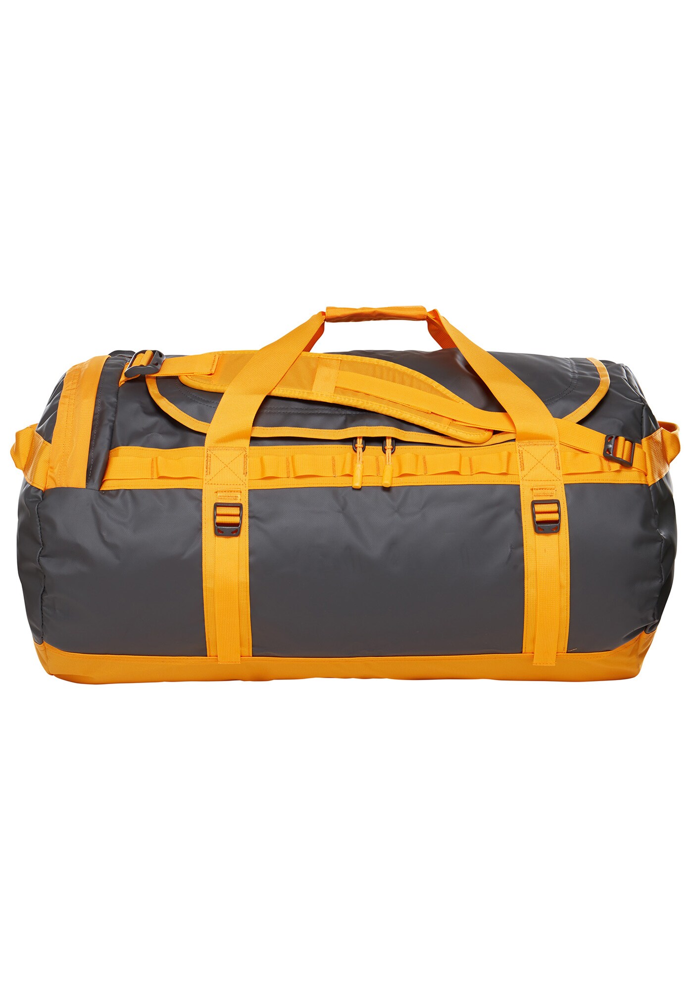 THE NORTH FACE Tasche ''''Base Camp Duffel L'''' dunkelgrau / orange