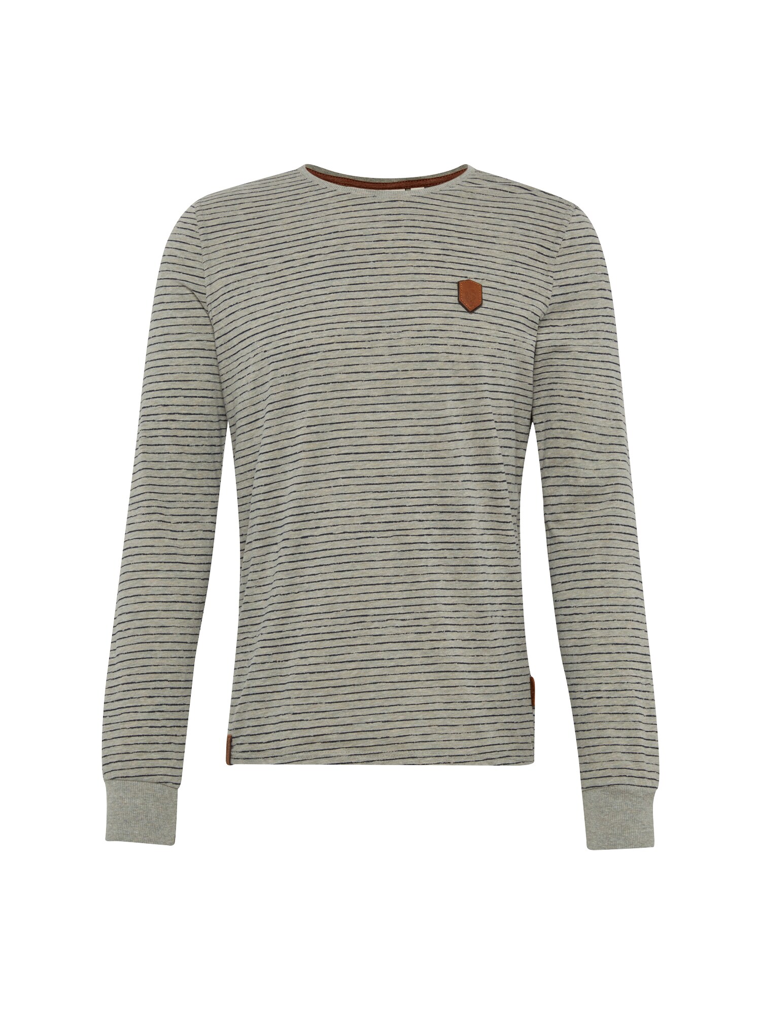 Naketano Male Sweatshirt Hosenpuper Langen grau / schwarz