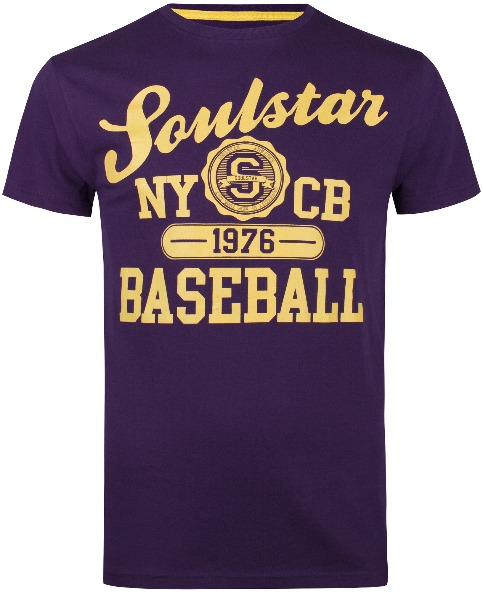 SOULSTAR T-Shirt gelb / lila