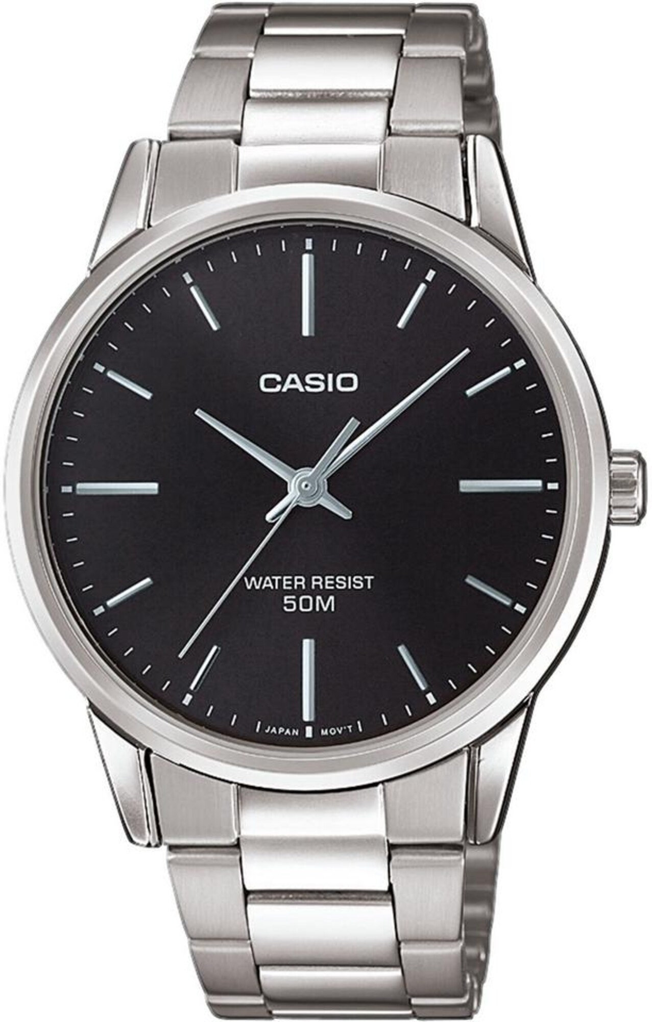 CASIO Quarzuhr ''''MTP-1303PD-1FVEF'''' schwarz / silber