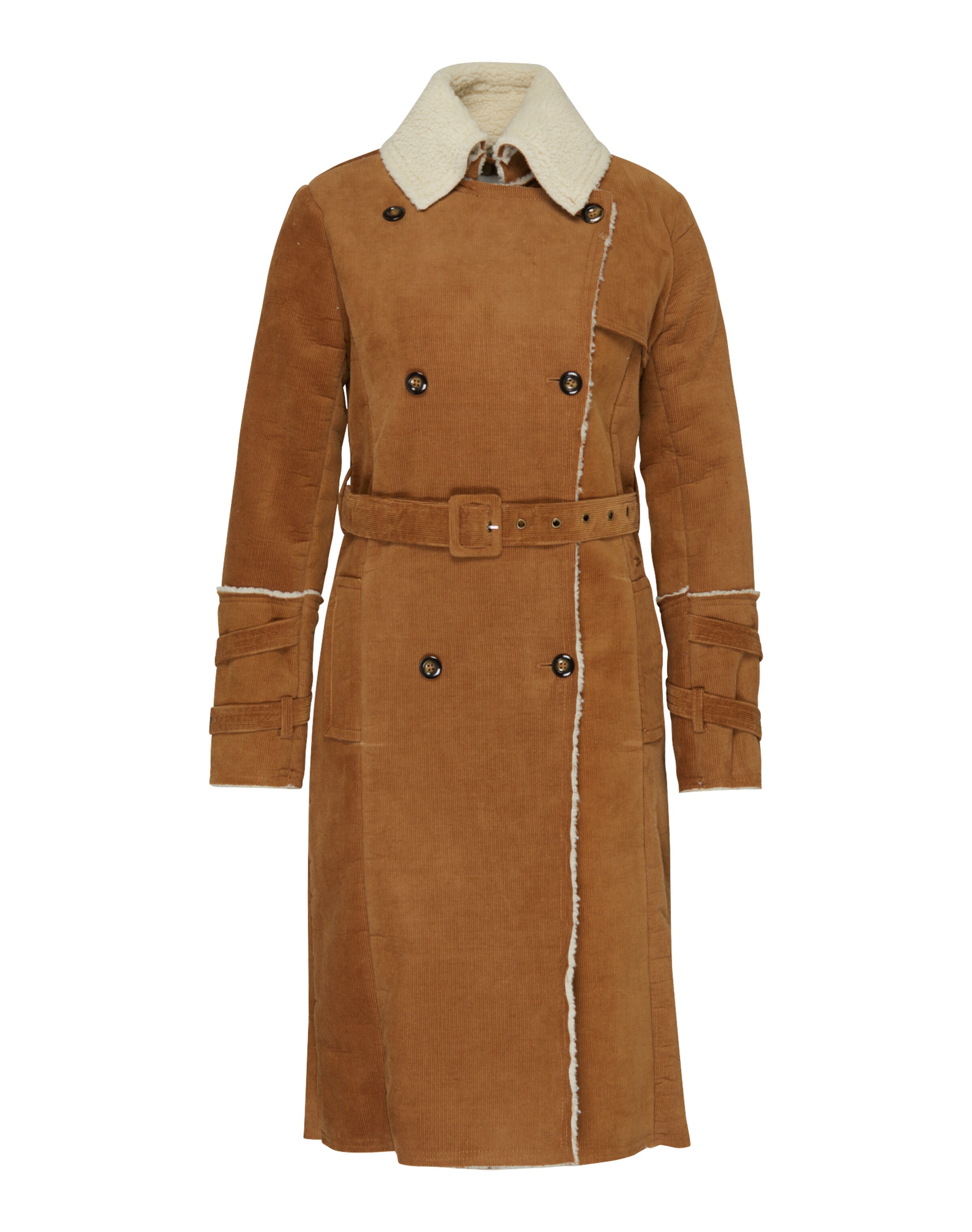 Pepe Jeans Cordmantel 'Kiki' in braun | ABOUT YOU