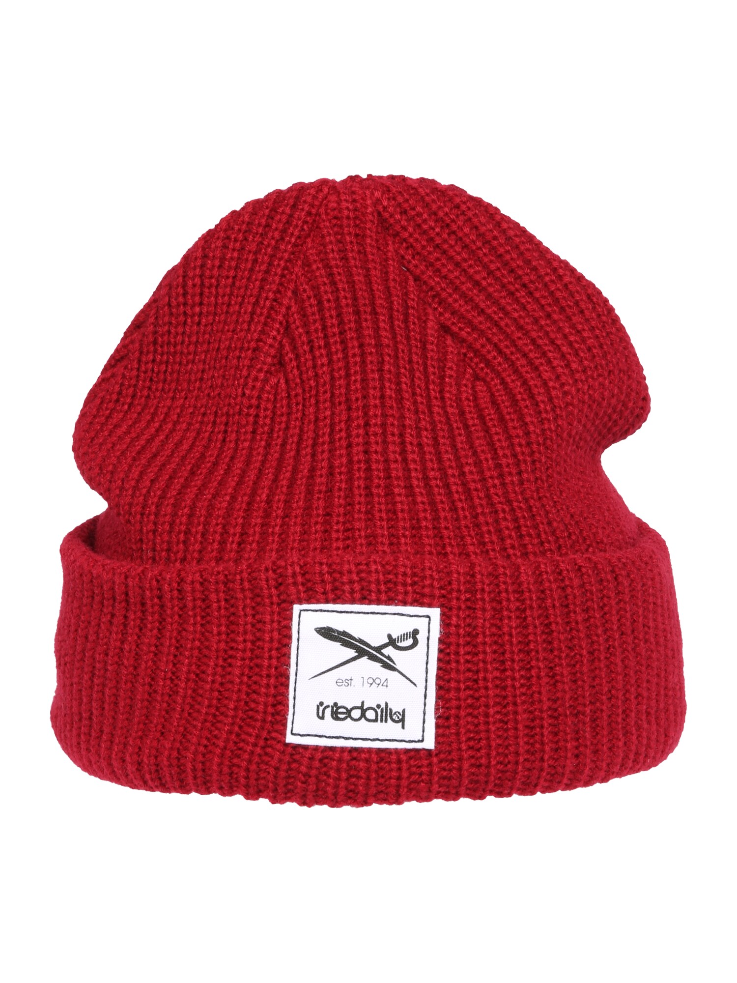 Iriedaily Beanie ''''Kreuzkoelln'''' rot