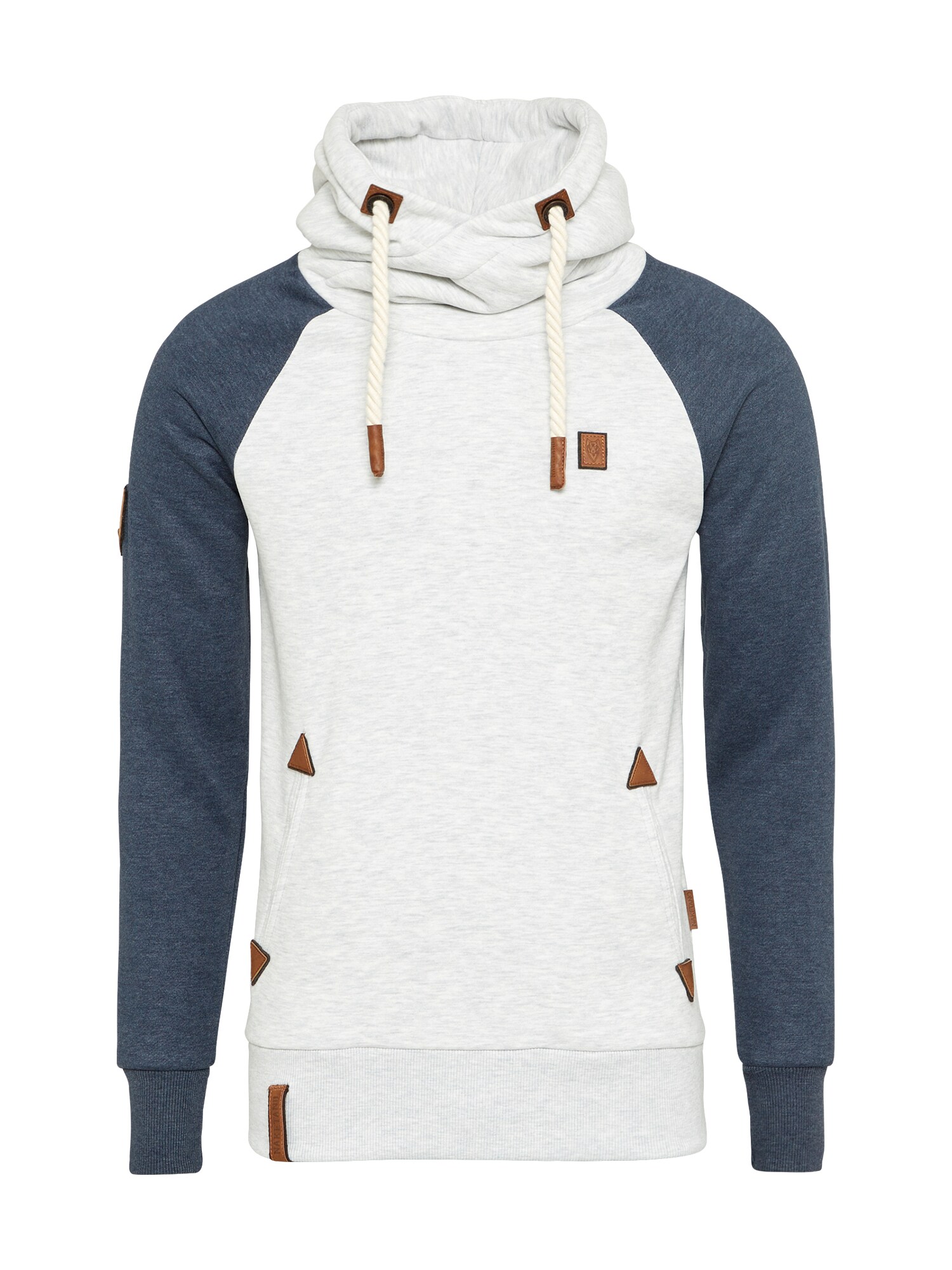 Naketano Pullover blaumeliert / graumeliert