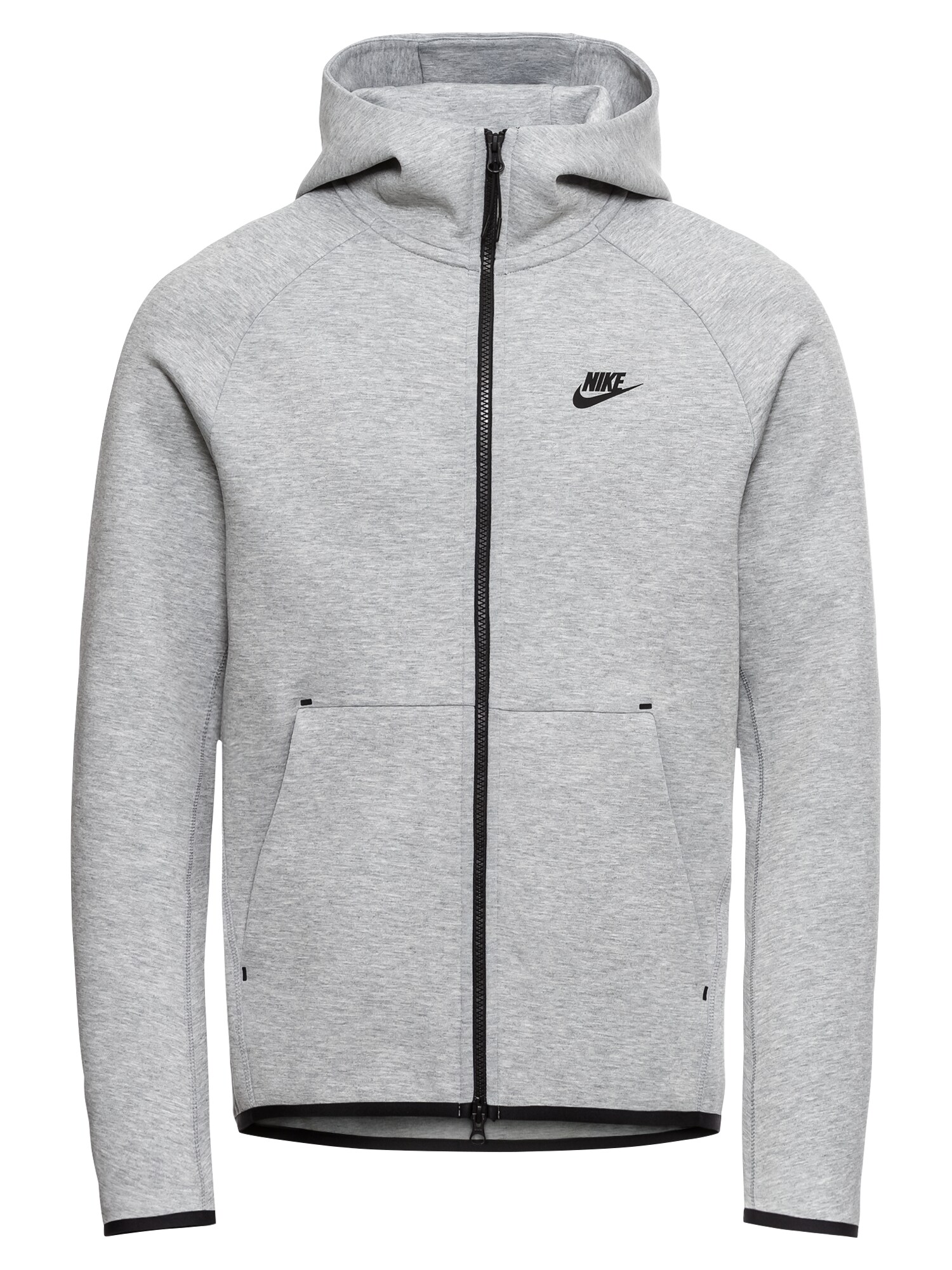 Nike Sportswear Sweatjacke ''''M NSW TCH FLC HOODIE FZ'''' dunkelgrau