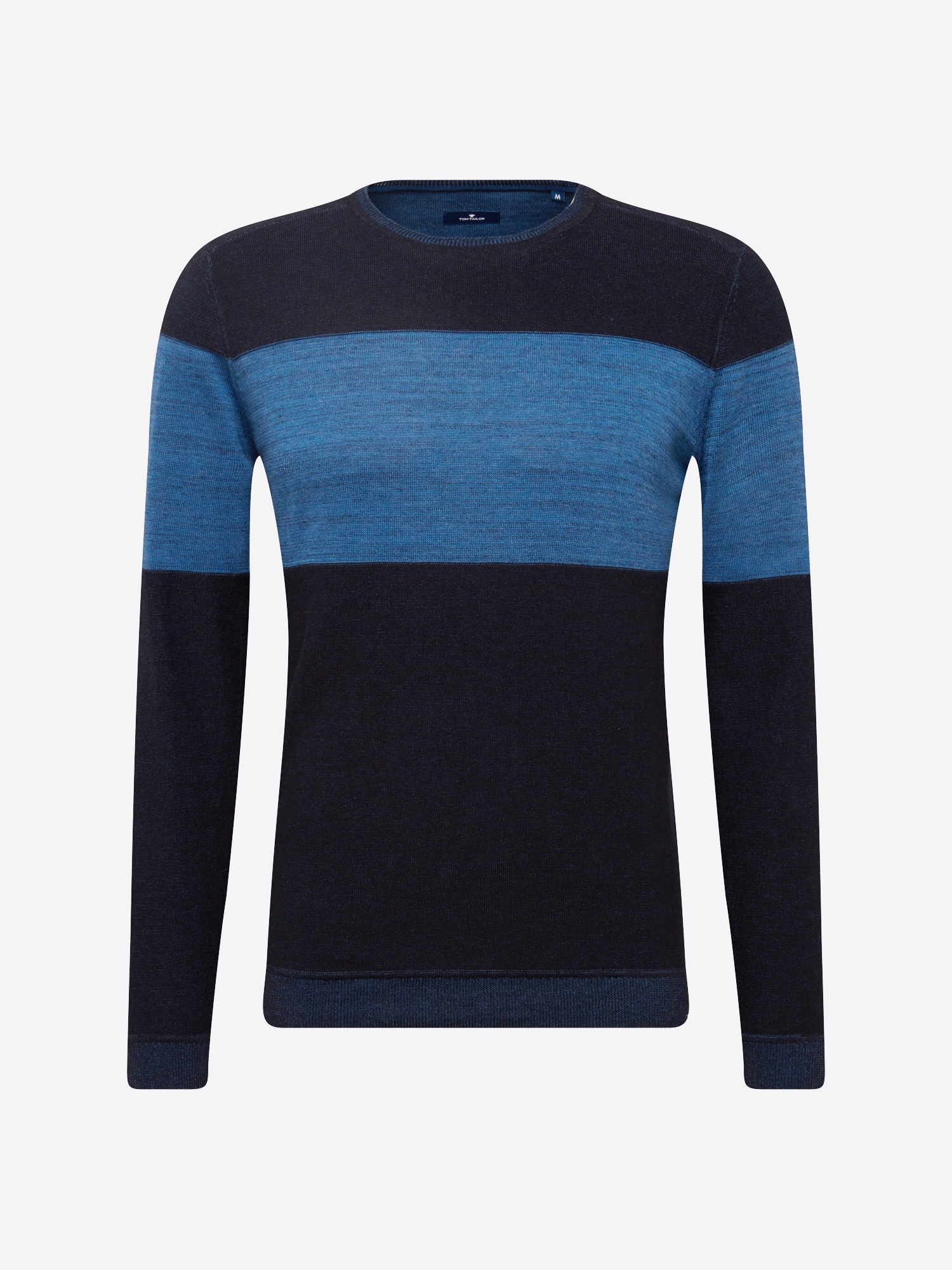 TOM TAILOR Sweatshirt blau / dunkelblau