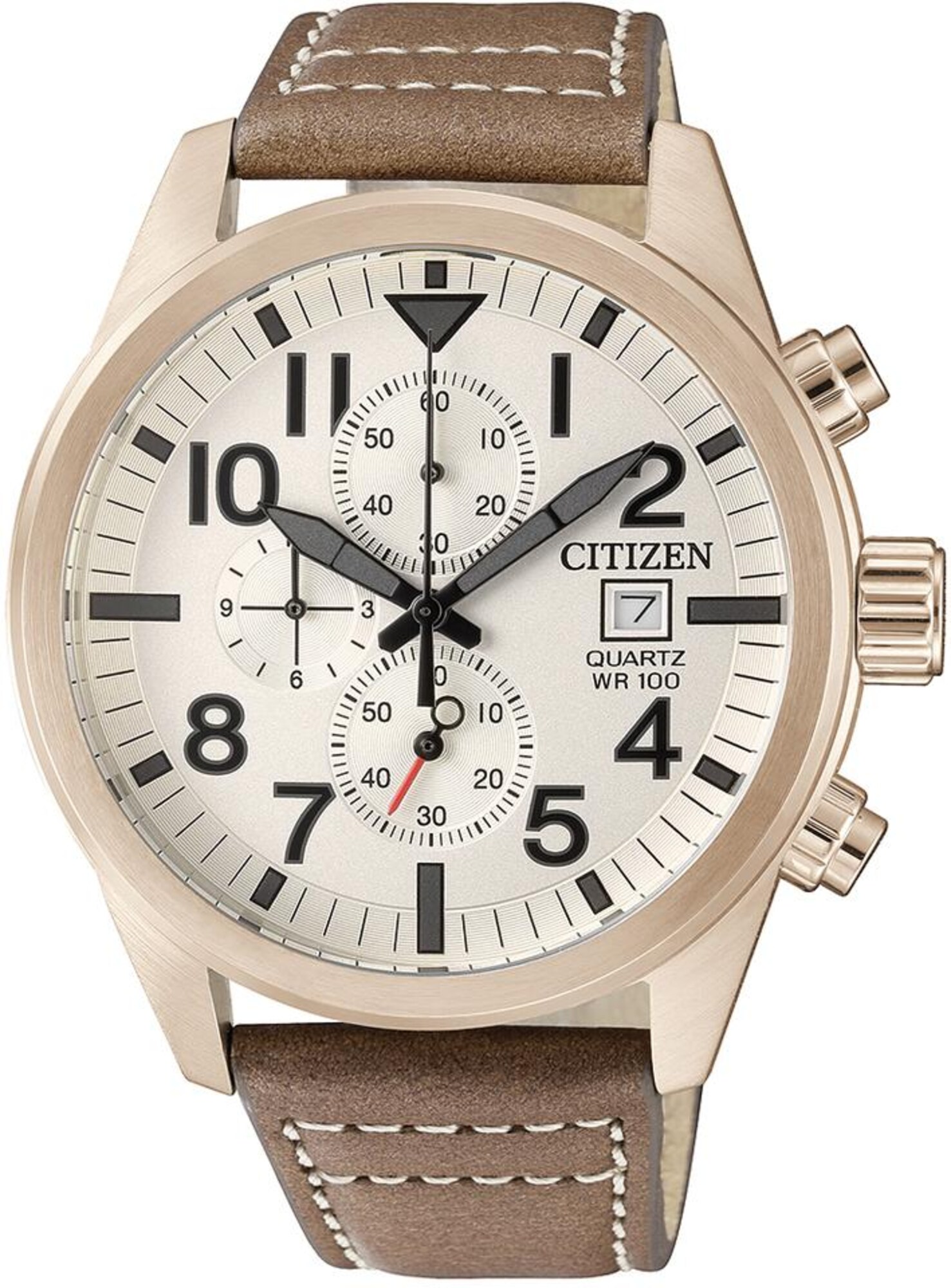 CITIZEN Chronograph AN3623-02A beige / braun