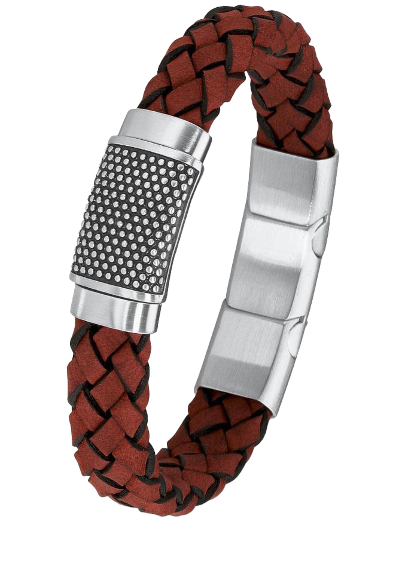 S.Oliver RED LABEL Lederarmband dunkelrot