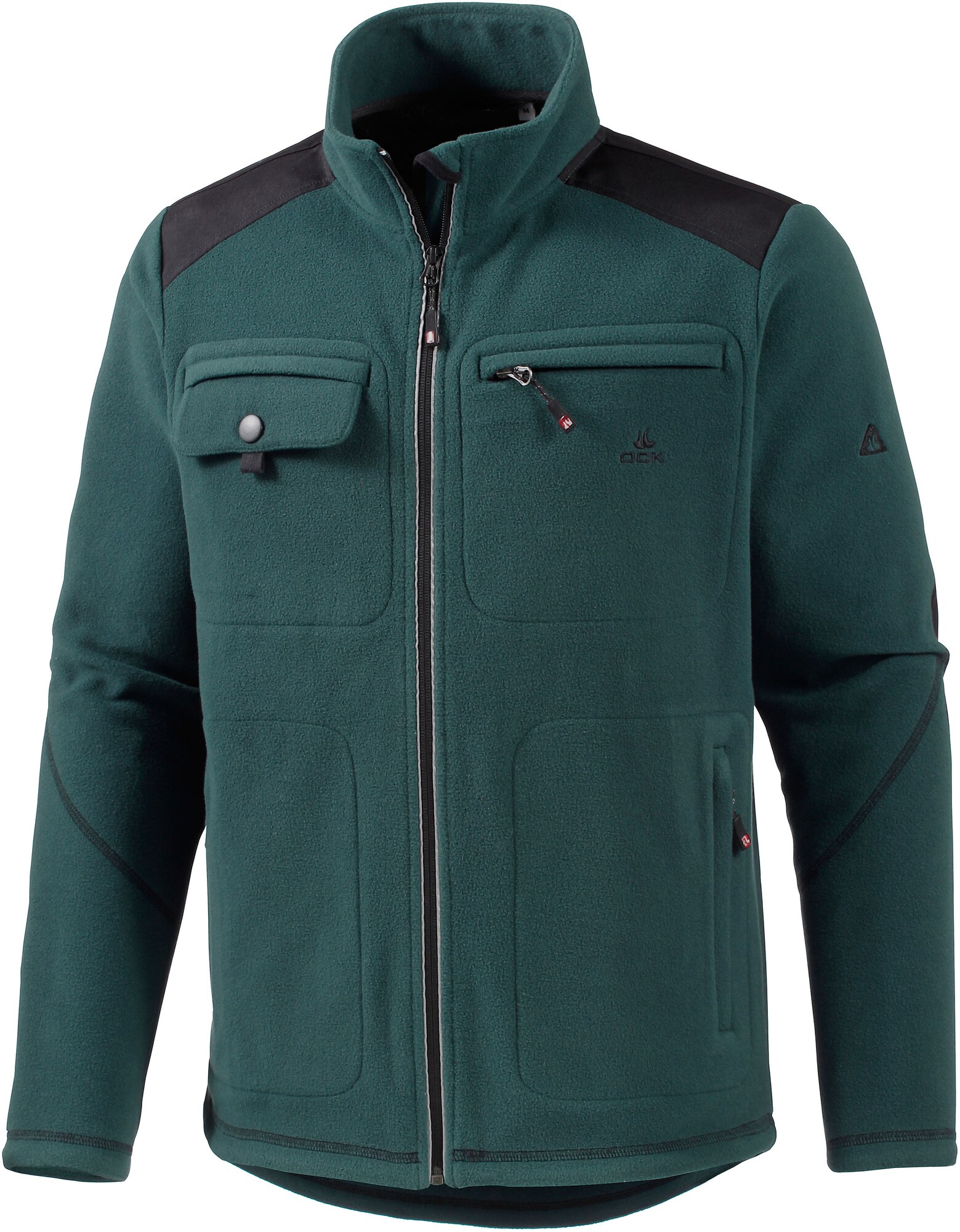 OCK Fleecejacke Herren dunkelgrün