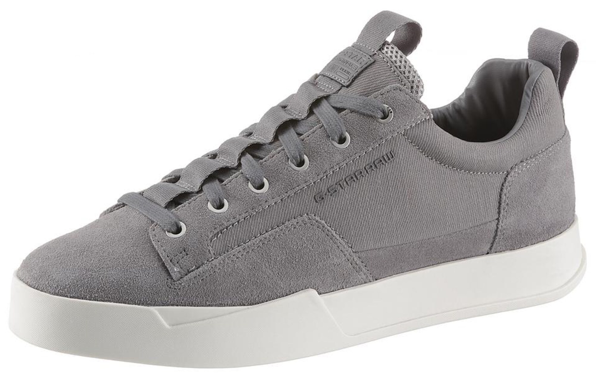 G-Star RAW Sneaker ''''Rackam Core'''' grau / weiß