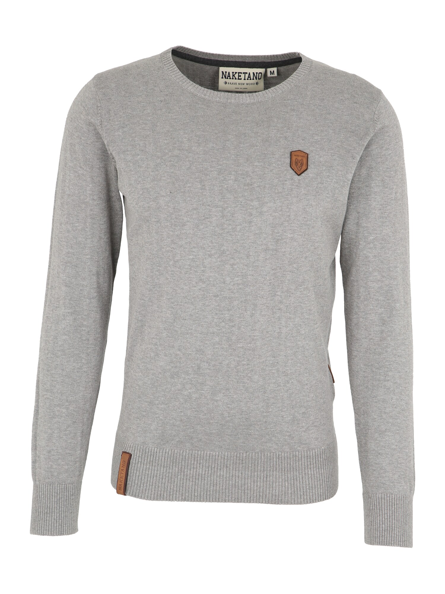 Naketano Strickpullover grau