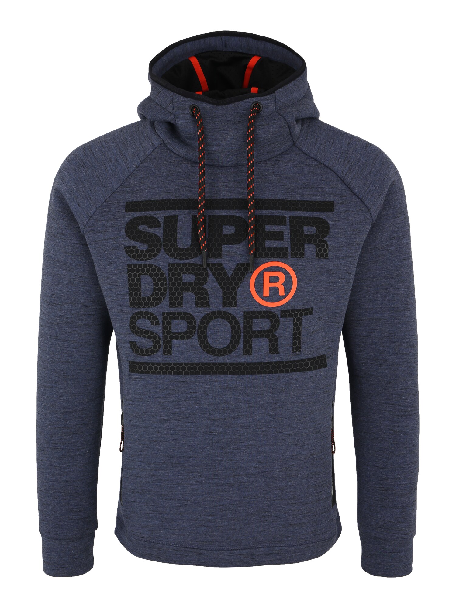Superdry Sport-Sweatshirt GYM TECH STRETCH GRAPHIC OVERHEAD navy / schwarz