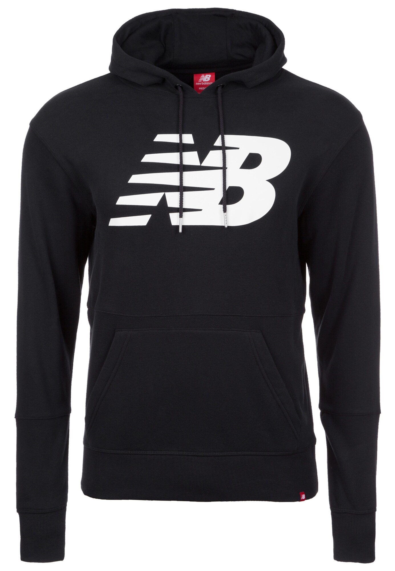New Balance Essentials Kapuzenpullover schwarz