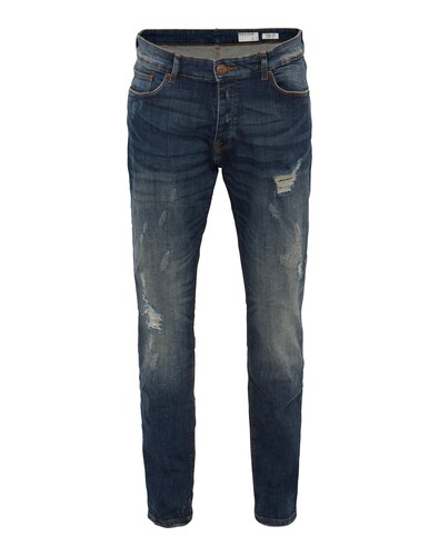 Review Jeans SLIM DIRTBLU DES blue denim