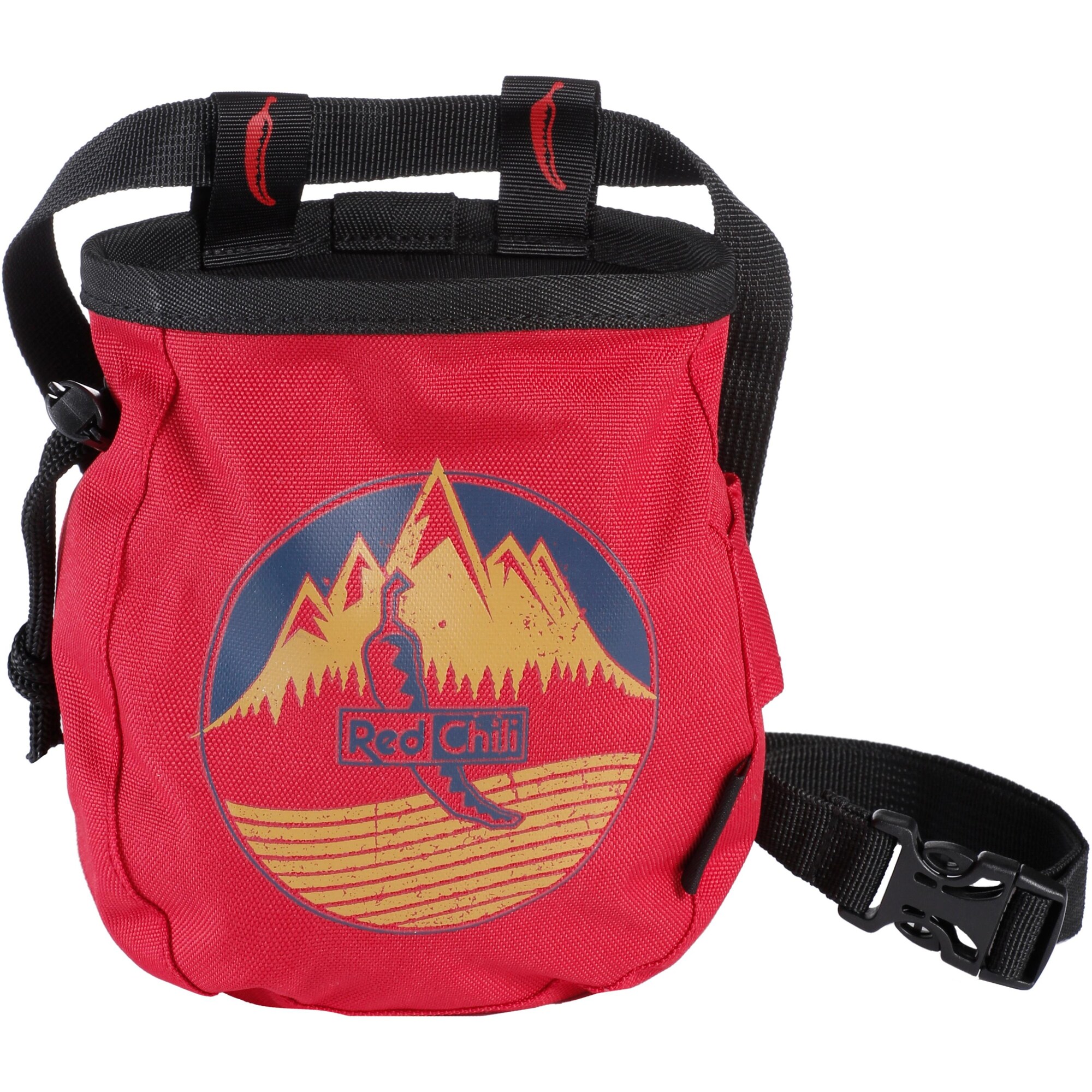 Red Chili Giant Chalkbag feuerrot / schwarz