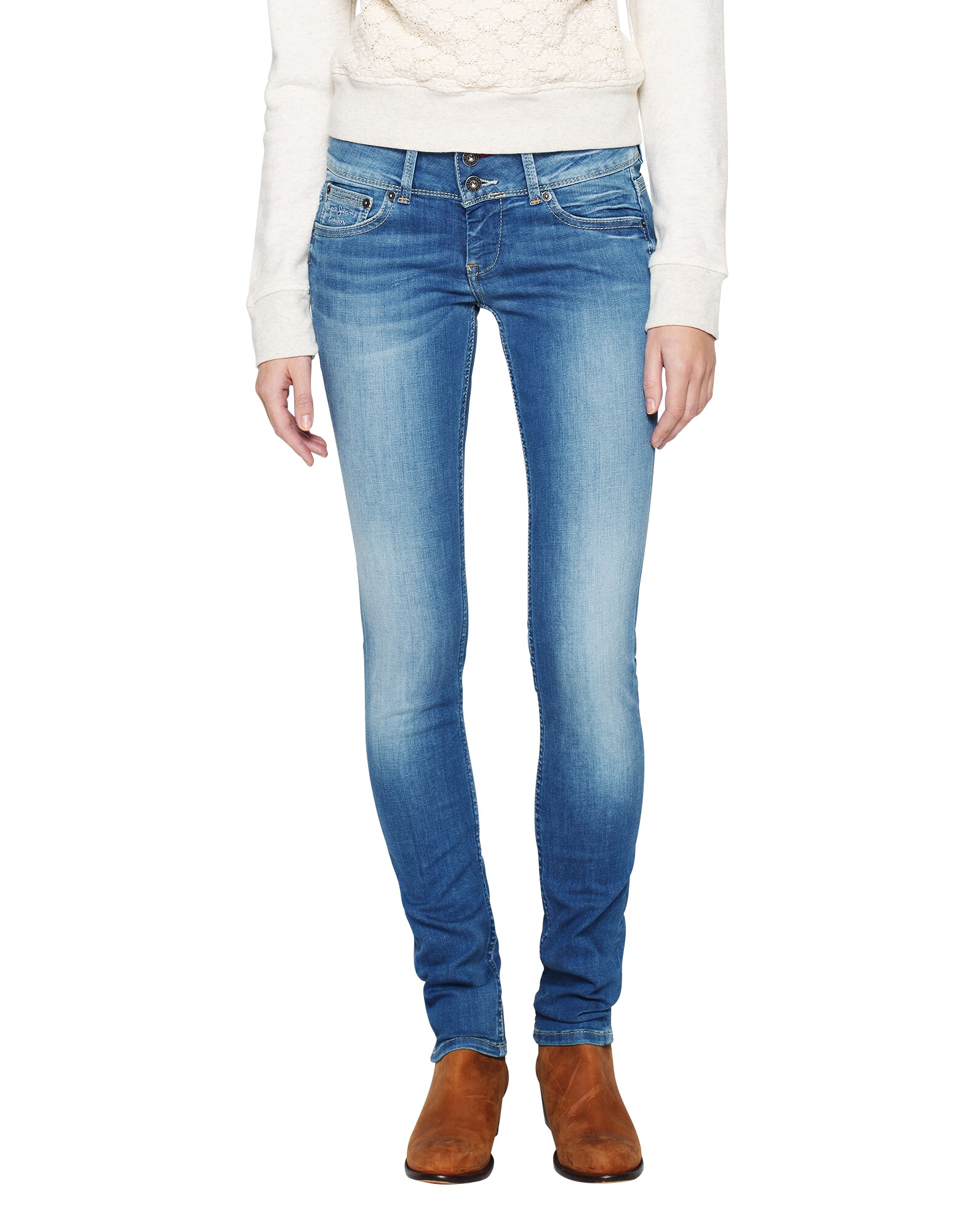 Pepe Jeans Jeansy ‚Vera’ niebieski