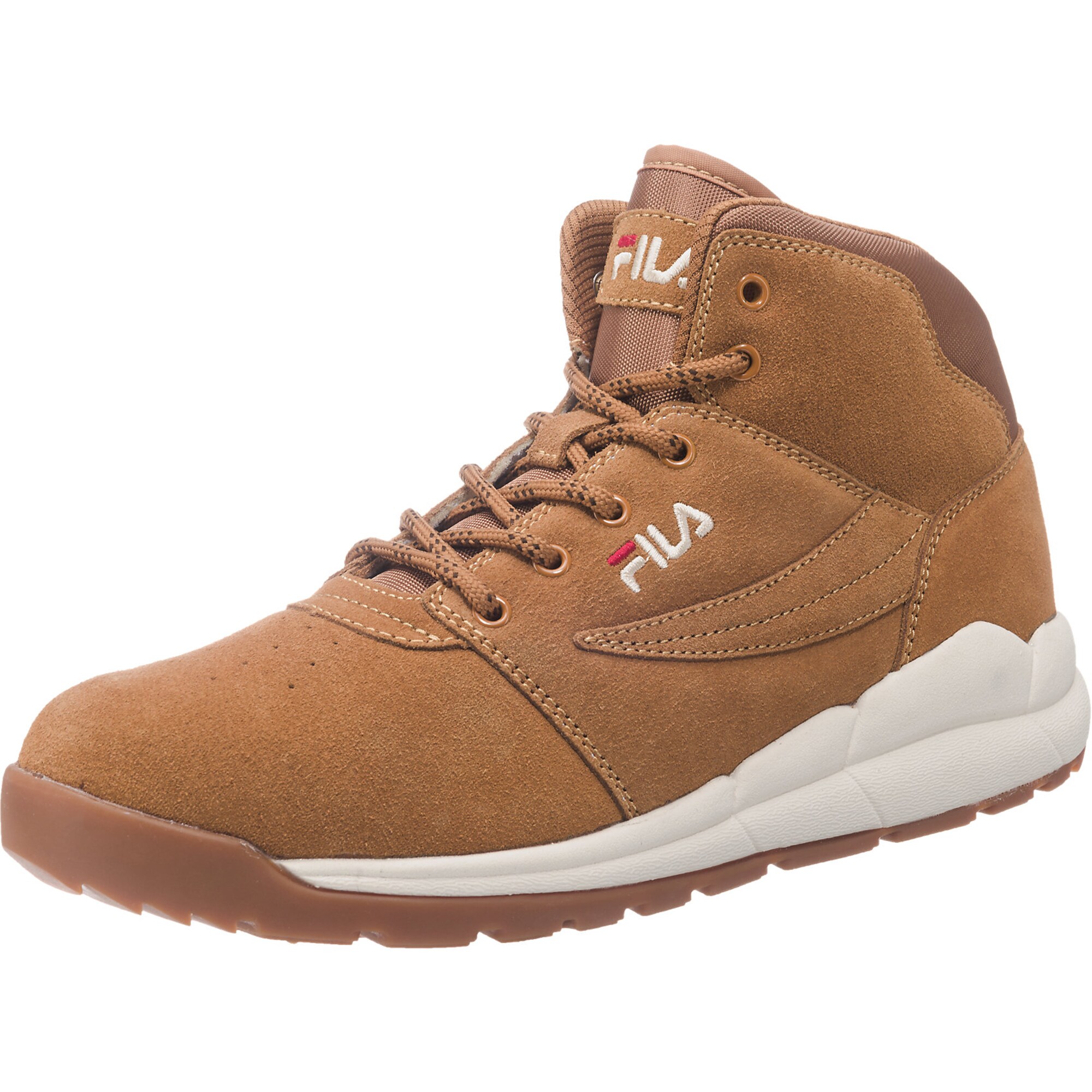 FILA Boulder Sneakers braun / rot / weiß
