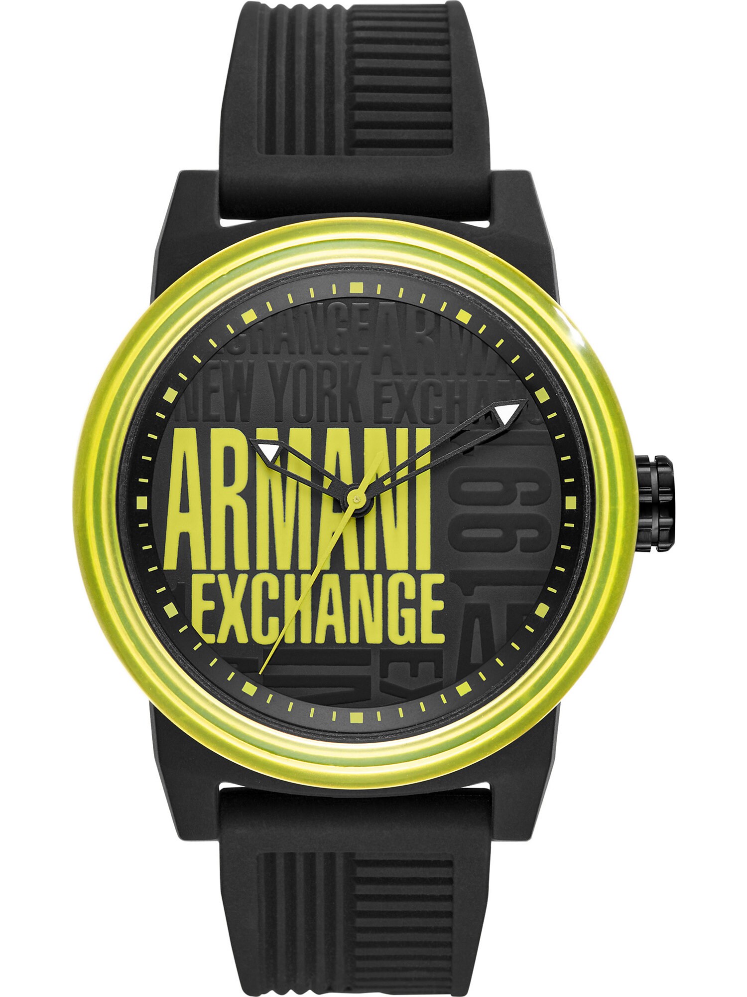 Emporio Armani Uhr schilf / schwarz