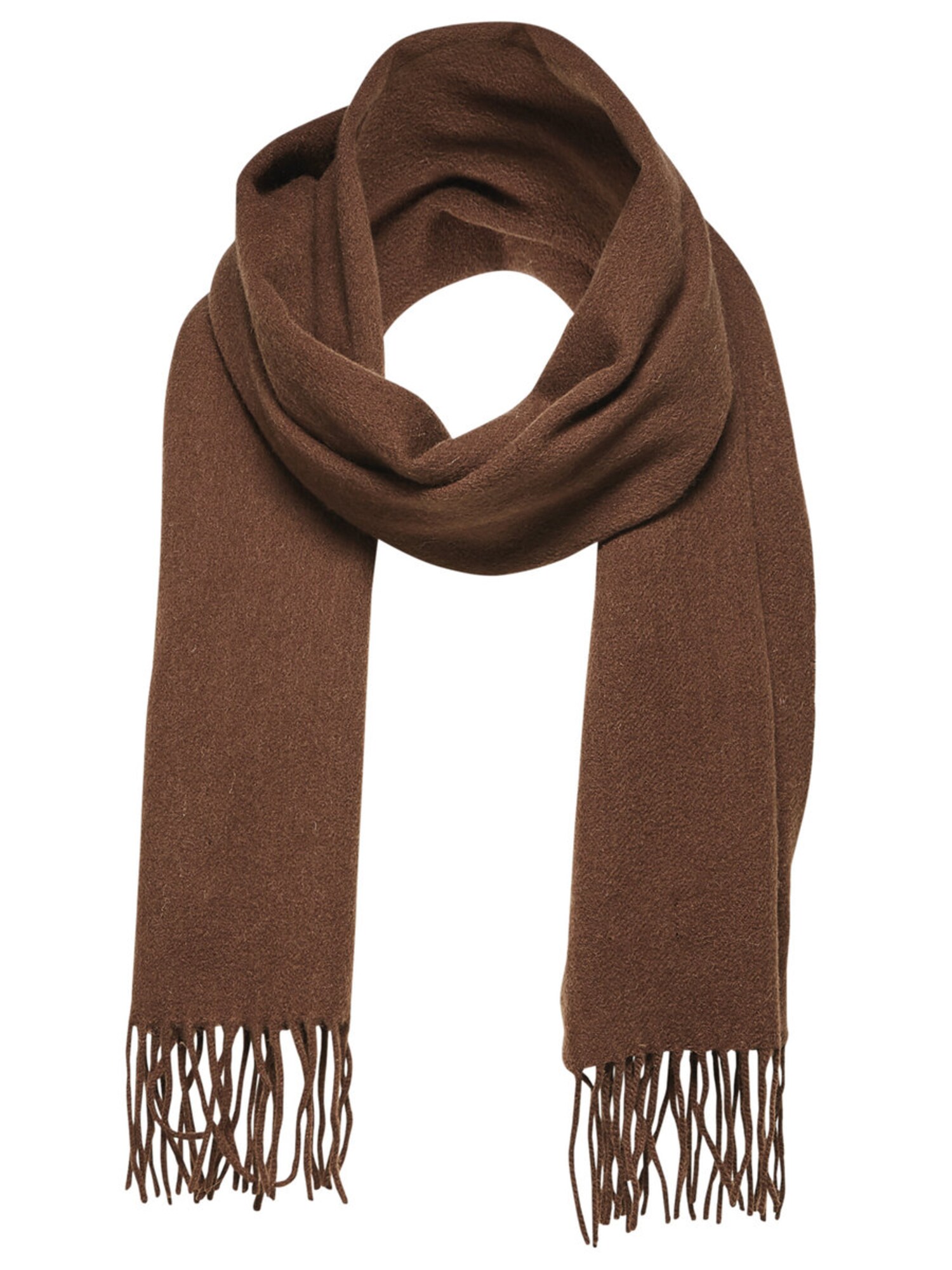 SELECTED HOMME Wollschal braun