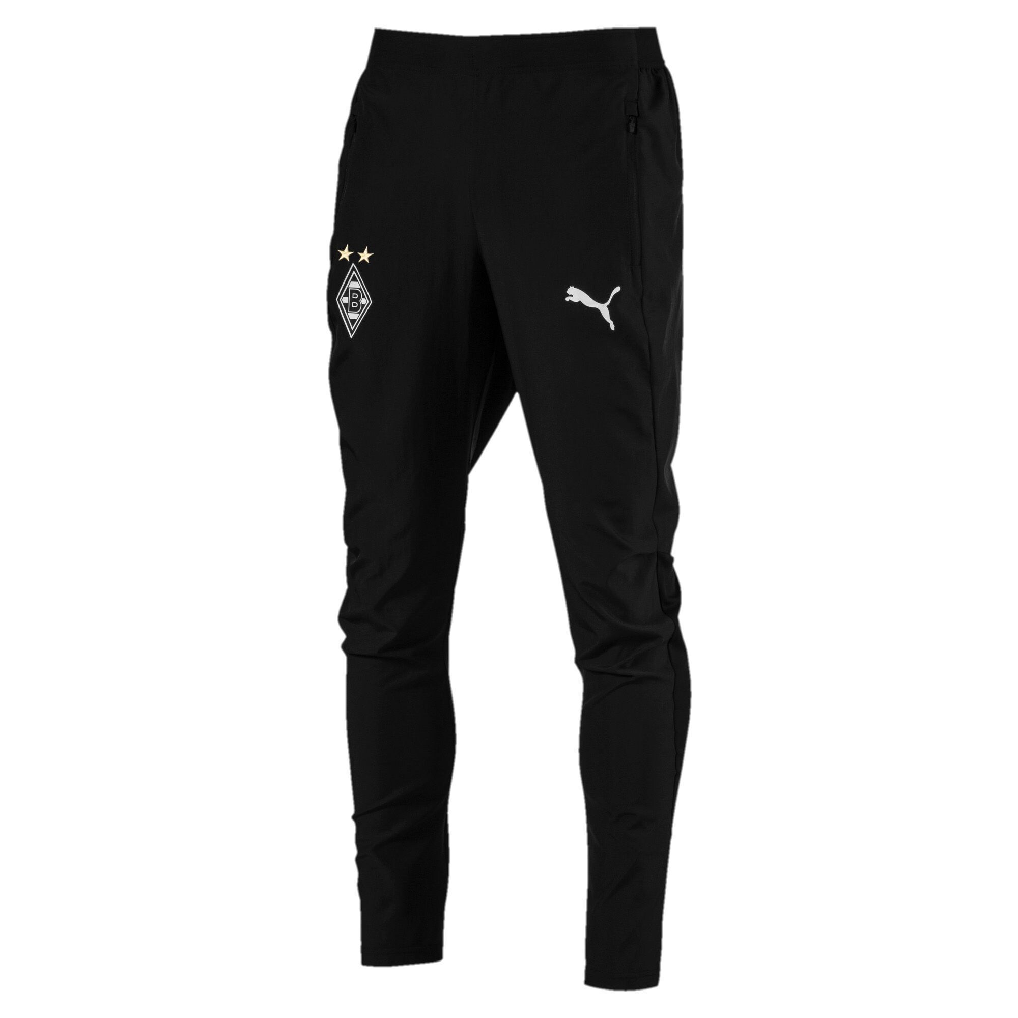 PUMA Hose ''''Borussia Mönchengladbach'''' weiß / schwarz