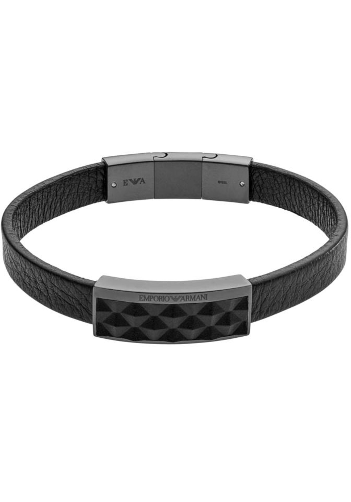 Emporio Armani Armband EGS2407060 grau / schwarz