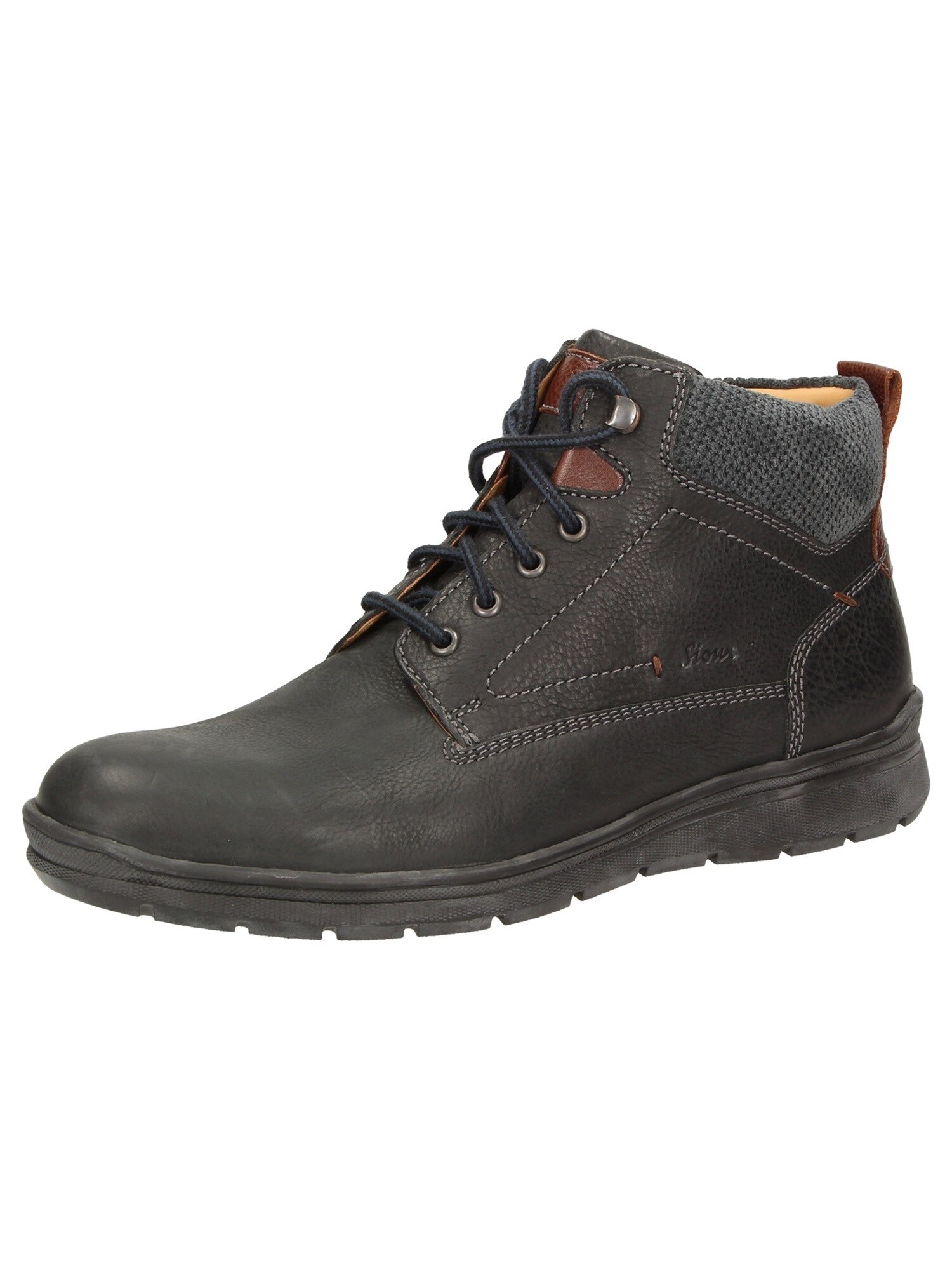 SIOUX Stiefelette Almidio-701-WF-XL braun / schwarz
